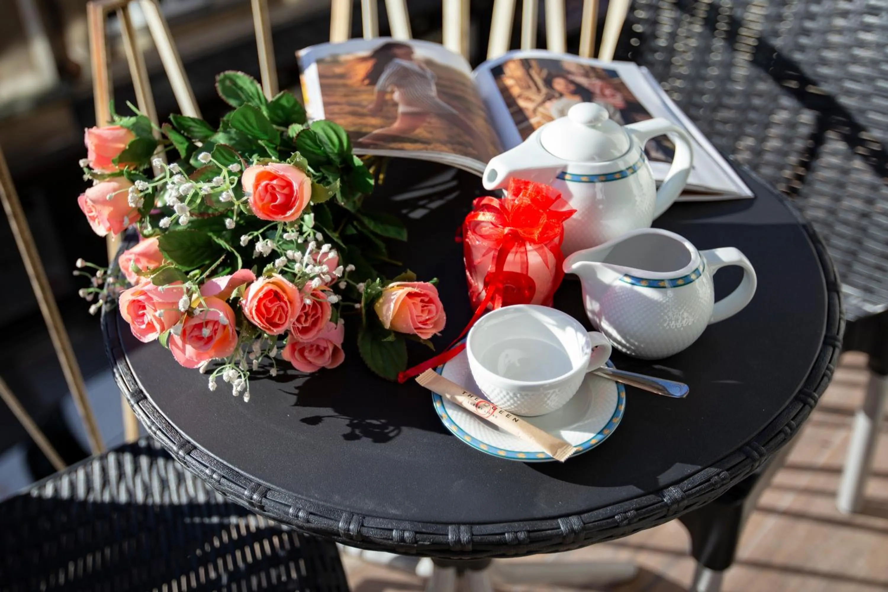 Balcony/Terrace in The Queen Luxury Apartments - Villa Carlotta