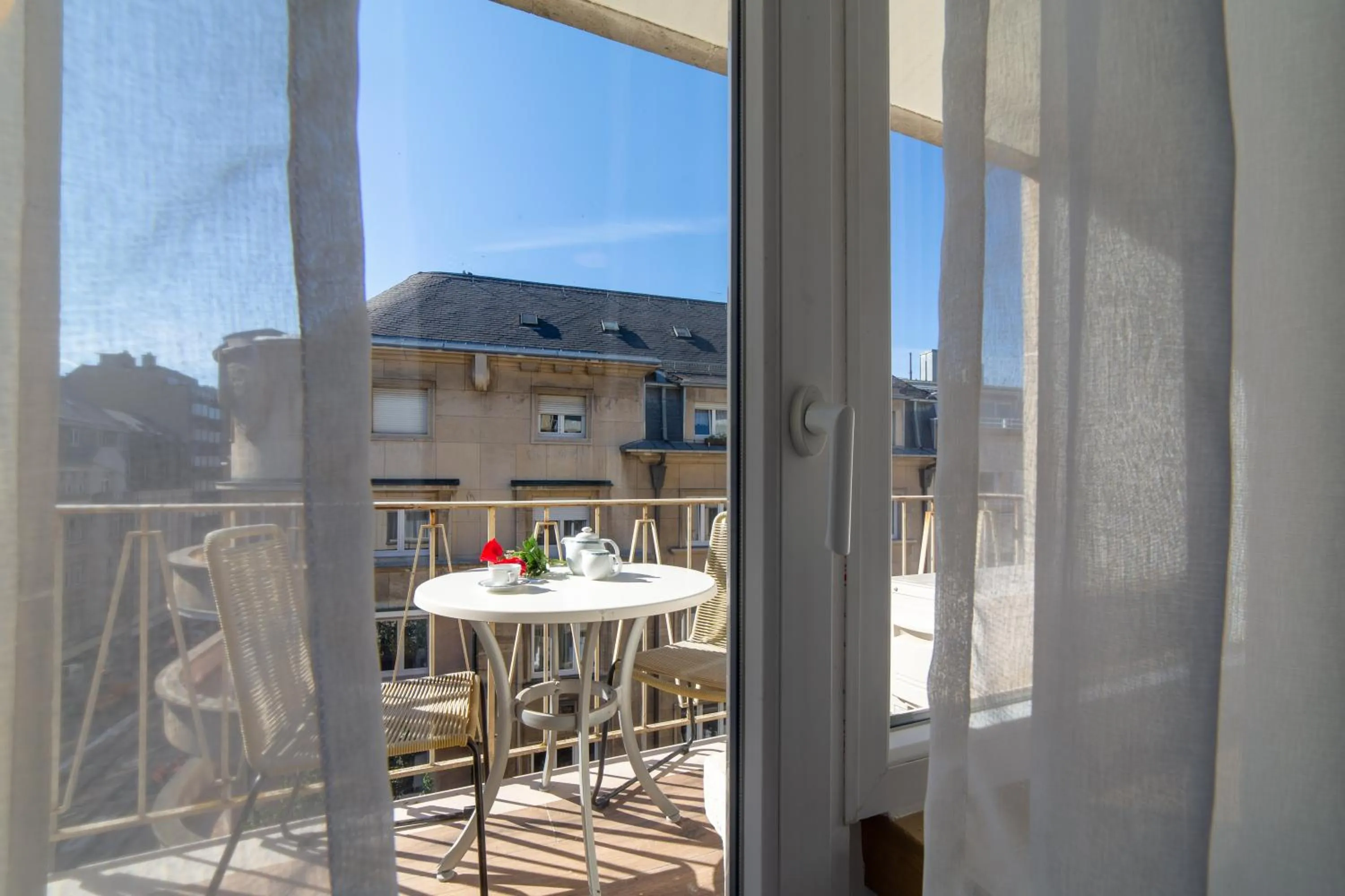 Balcony/Terrace in The Queen Luxury Apartments - Villa Carlotta