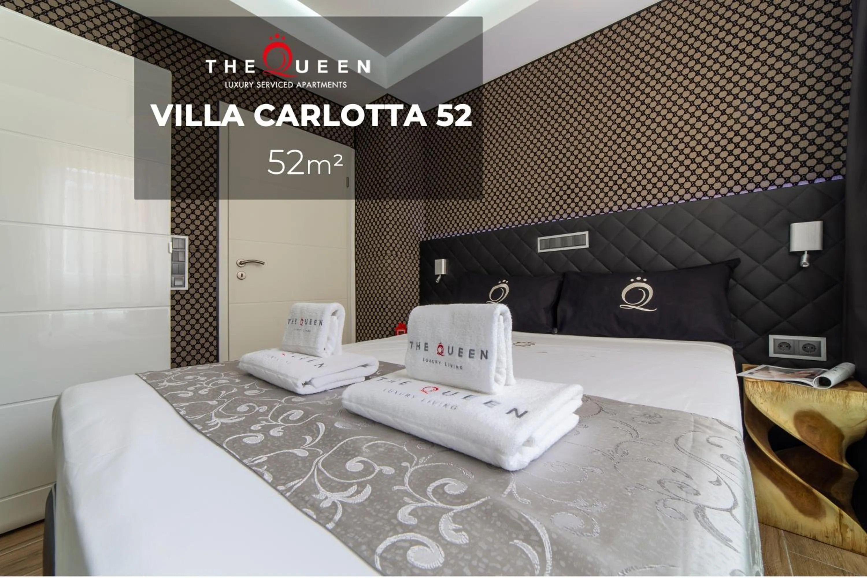 Photo of the whole room, Bed in The Queen Luxury Apartments - Villa Carlotta