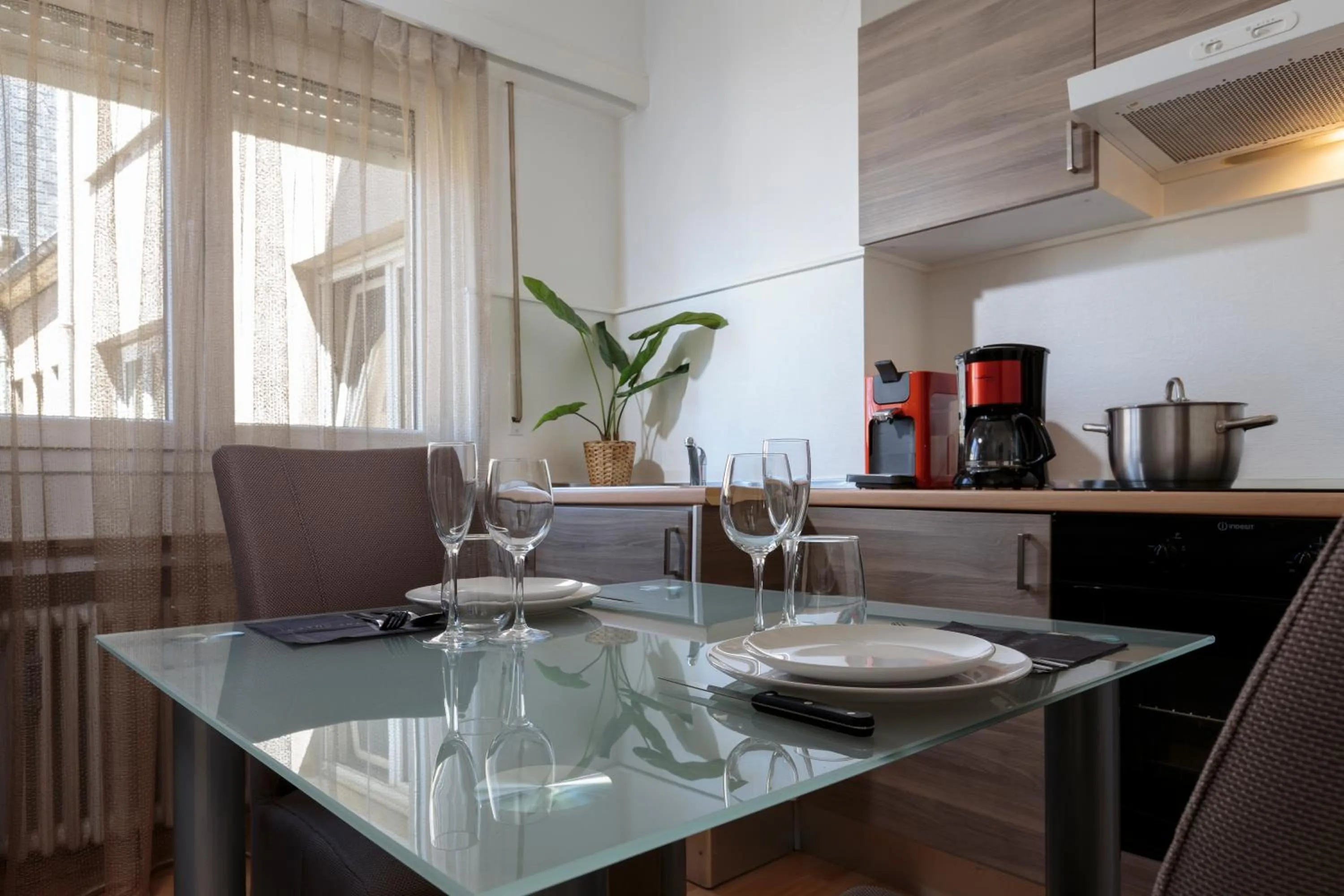 Kitchen or kitchenette in The Queen Luxury Apartments - Villa Carlotta