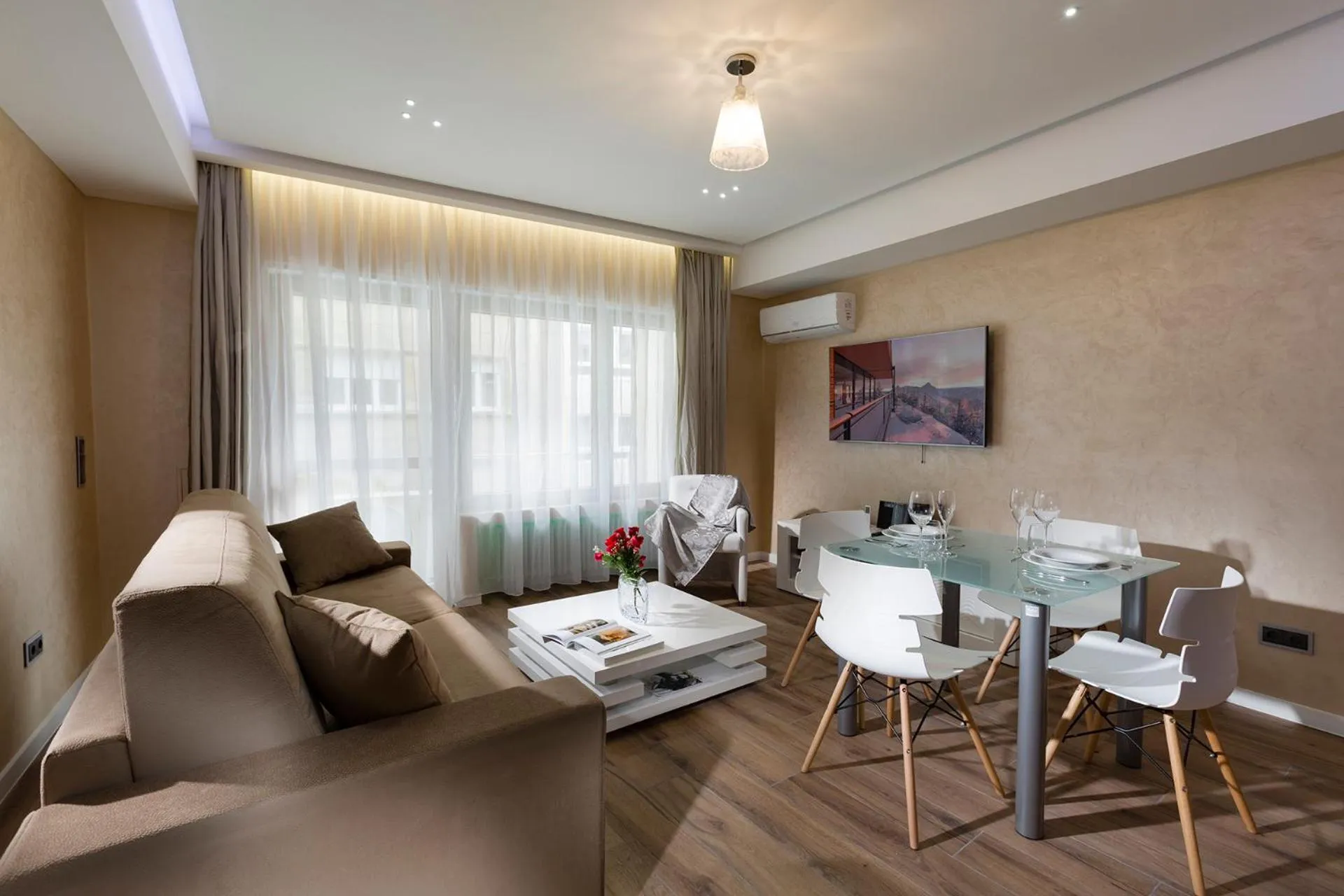 Seating area in The Queen Luxury Apartments - Villa Carlotta