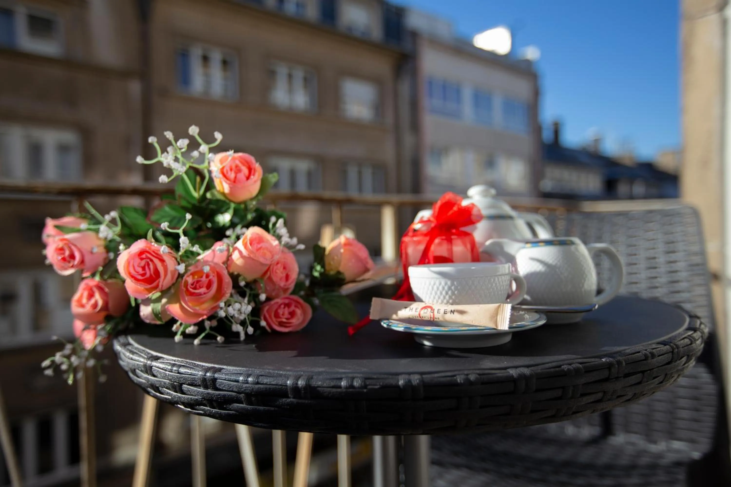 Balcony/Terrace in The Queen Luxury Apartments - Villa Carlotta