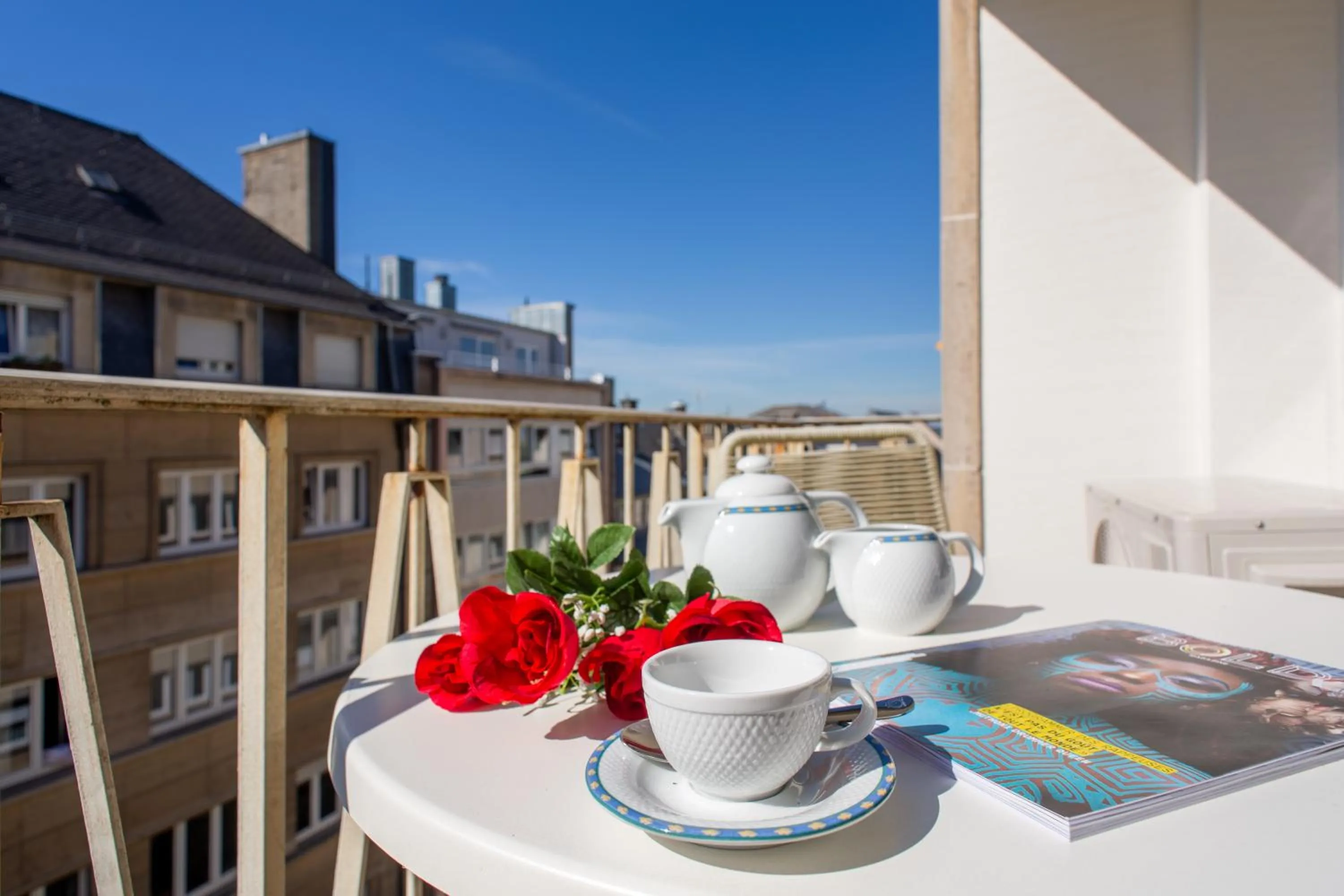 Balcony/Terrace in The Queen Luxury Apartments - Villa Carlotta