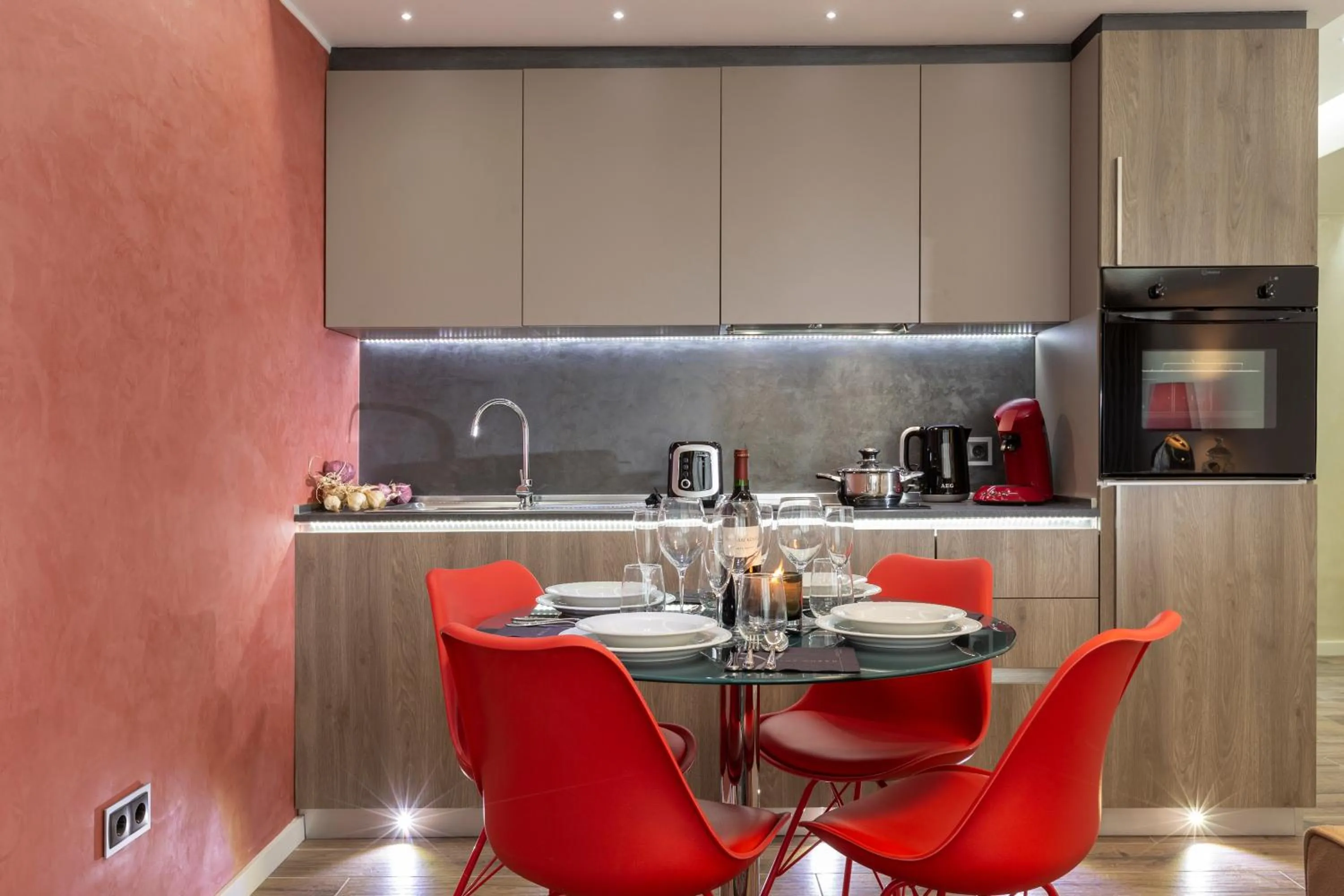 Coffee/tea facilities in The Queen Luxury Apartments - Villa Carlotta