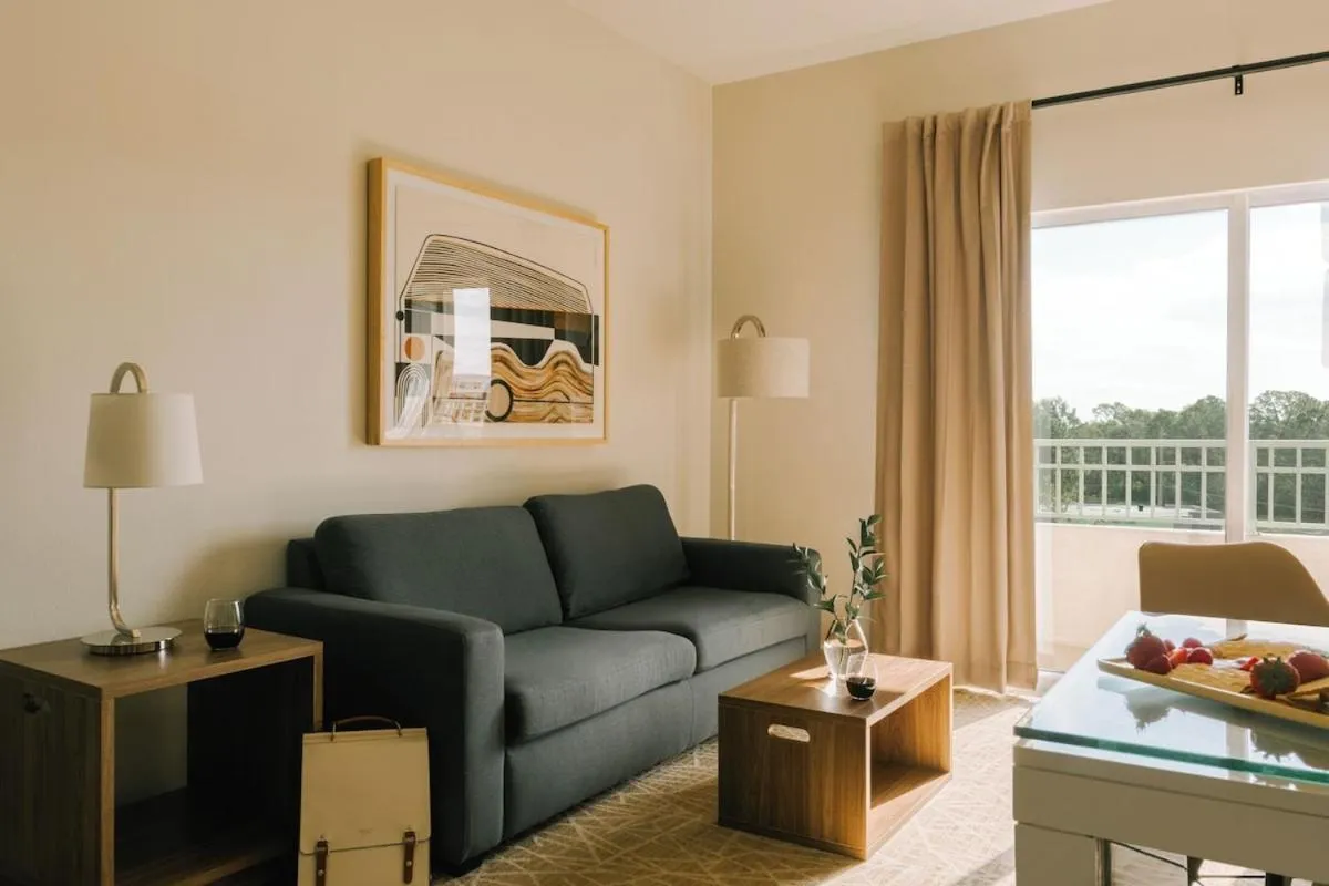 Living room in The Point by Edge