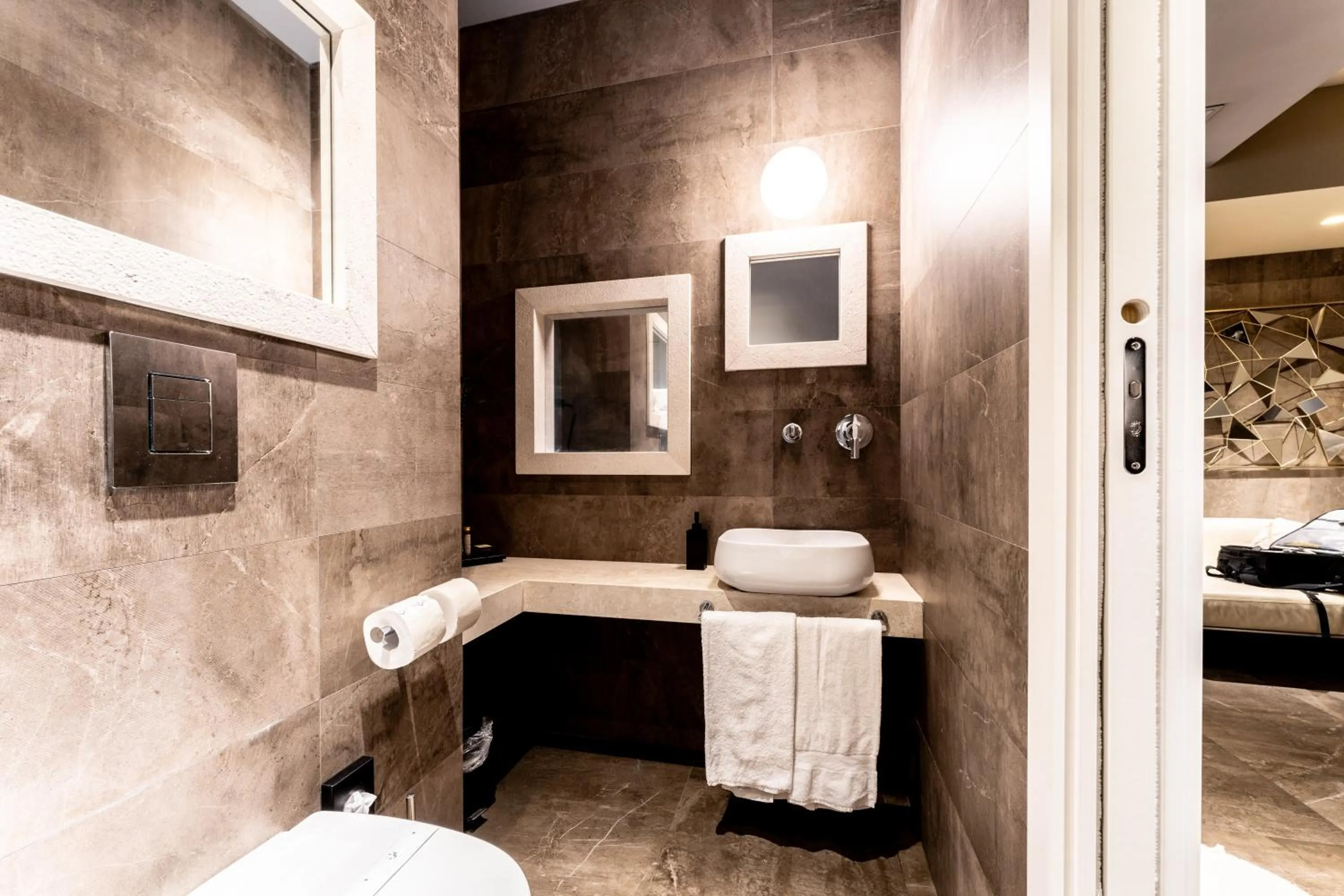 Bathroom, Bed in Neko Boutique Hotel