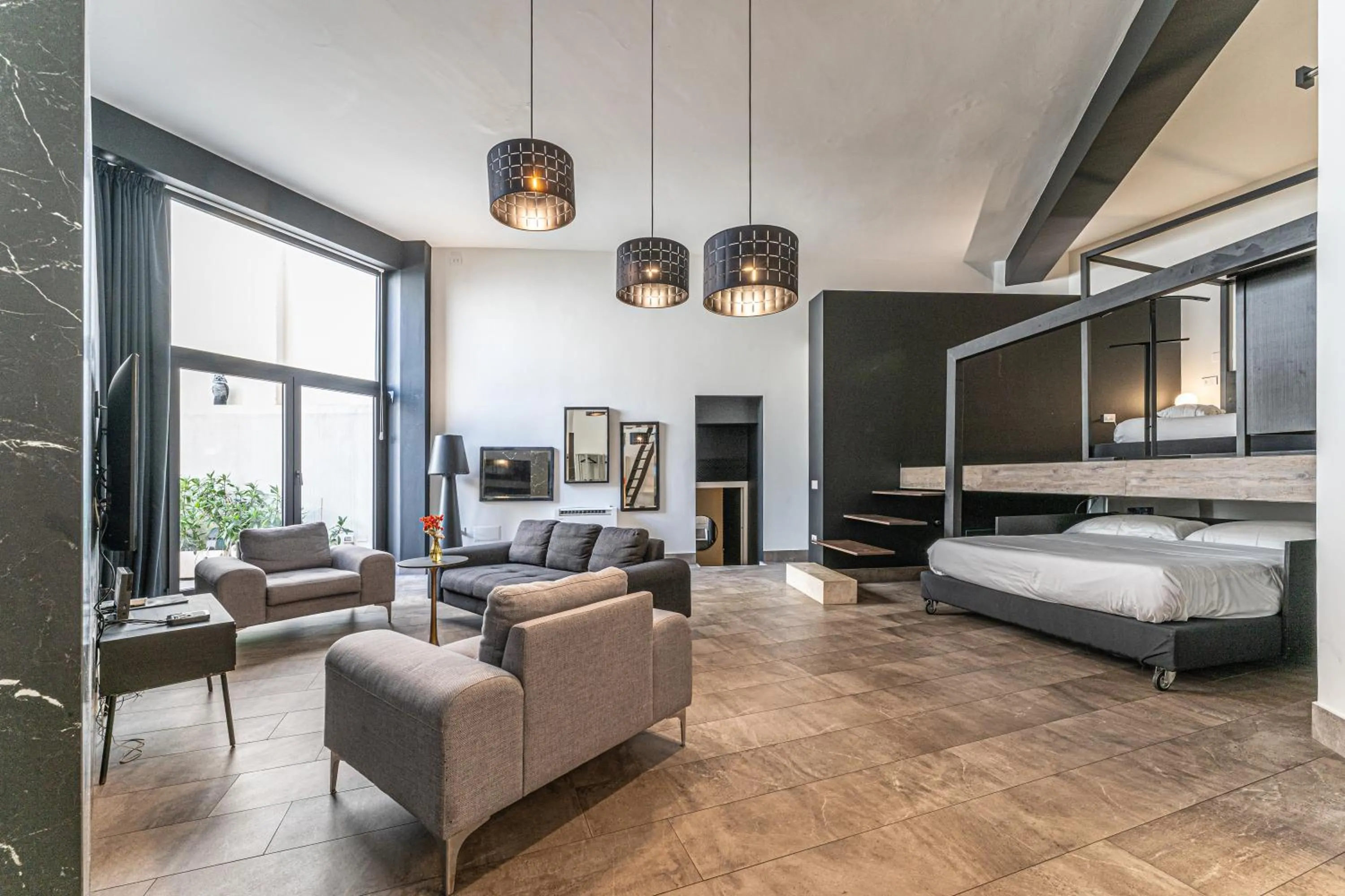 Photo of the whole room, Bed in Neko Boutique Hotel