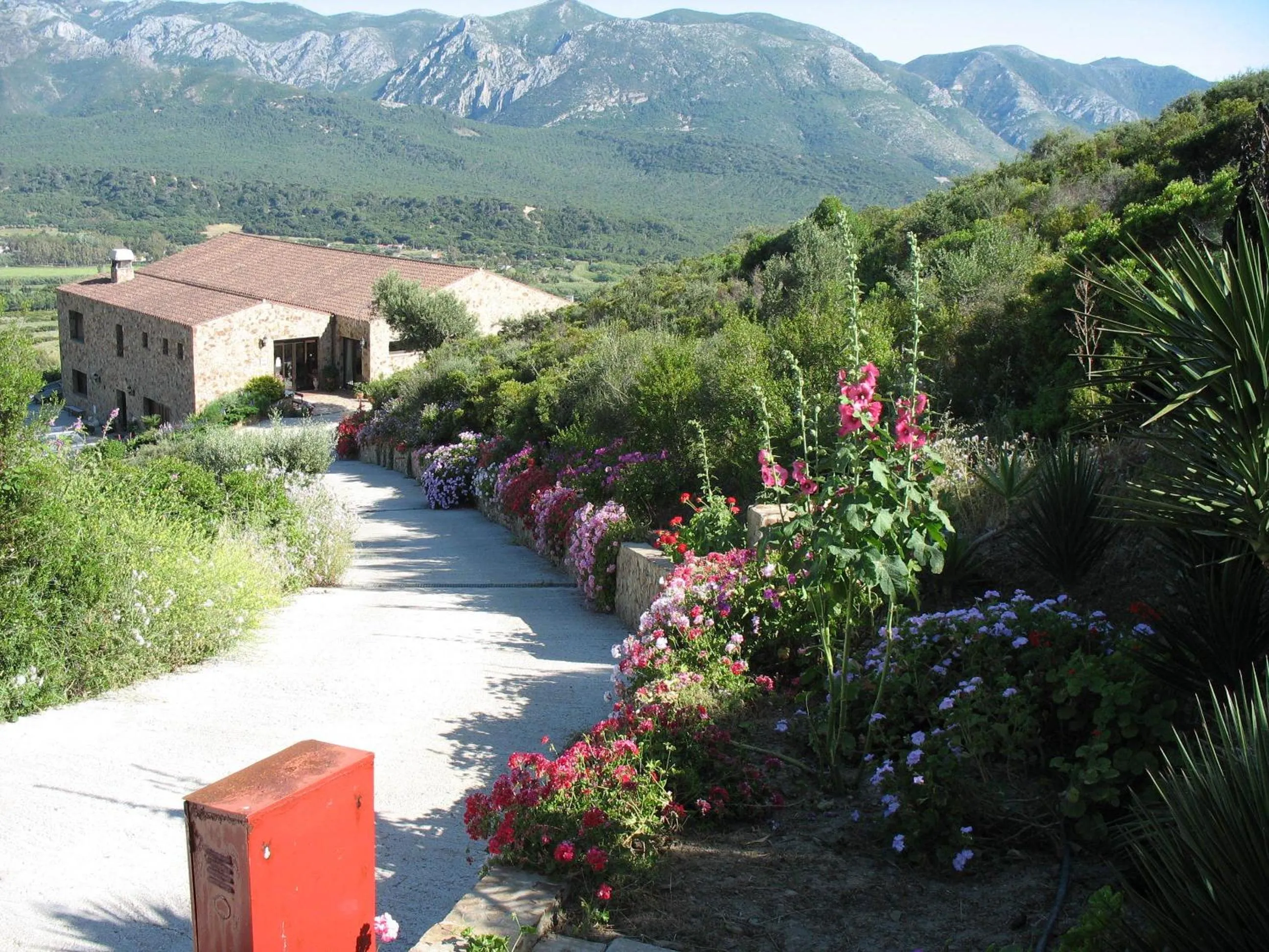 Garden in Hotel Sardus Pater