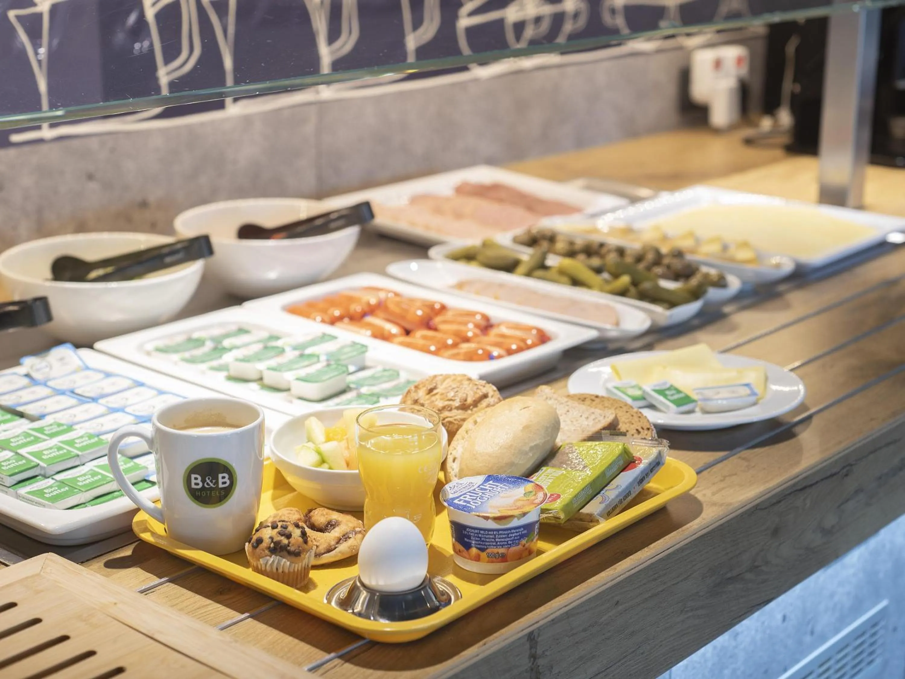 Restaurant/places to eat in B&B HOTEL Berlin Genshagen-Nord