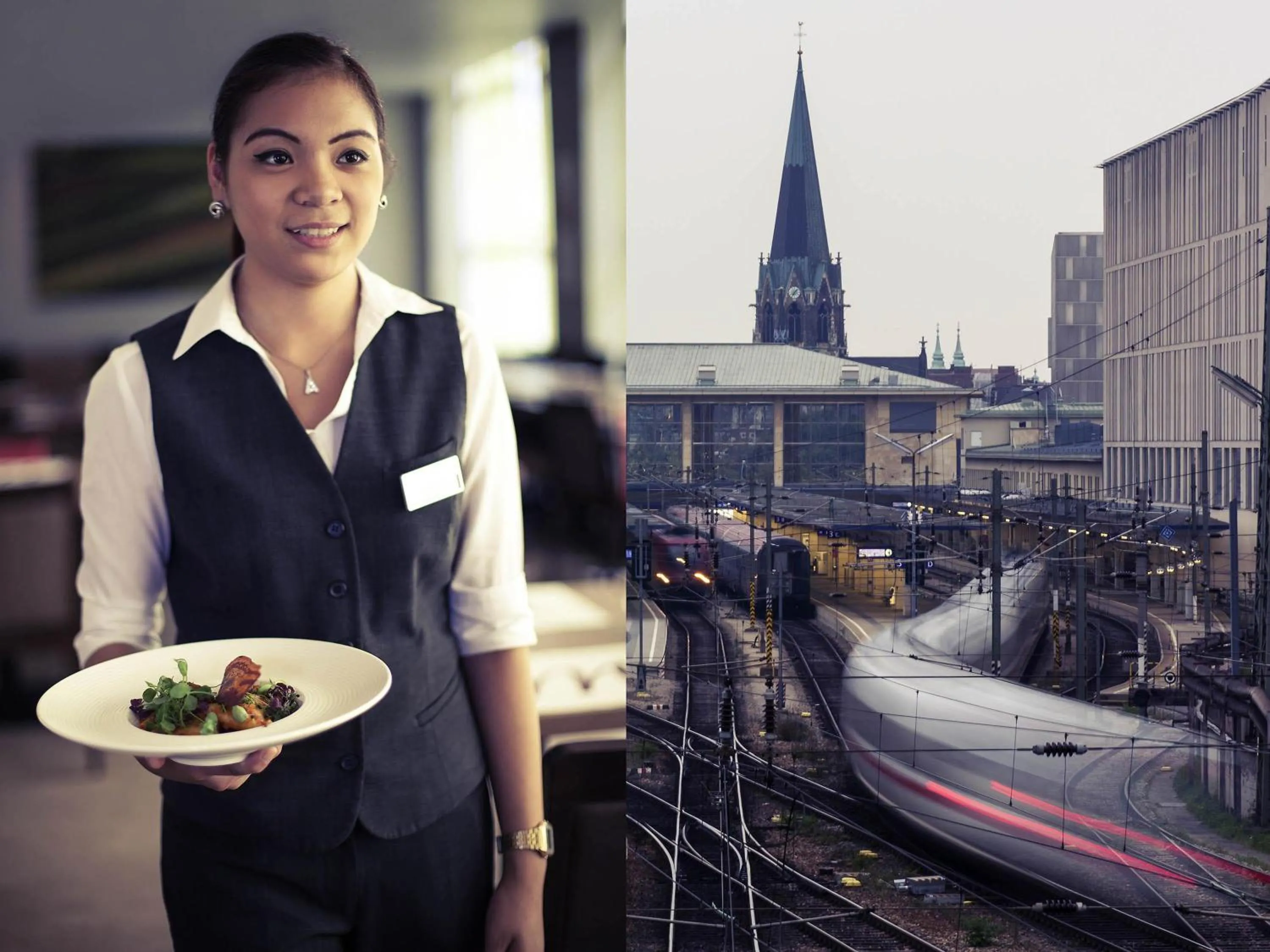 Restaurant/places to eat in Hotel Mercure Wien Westbahnhof