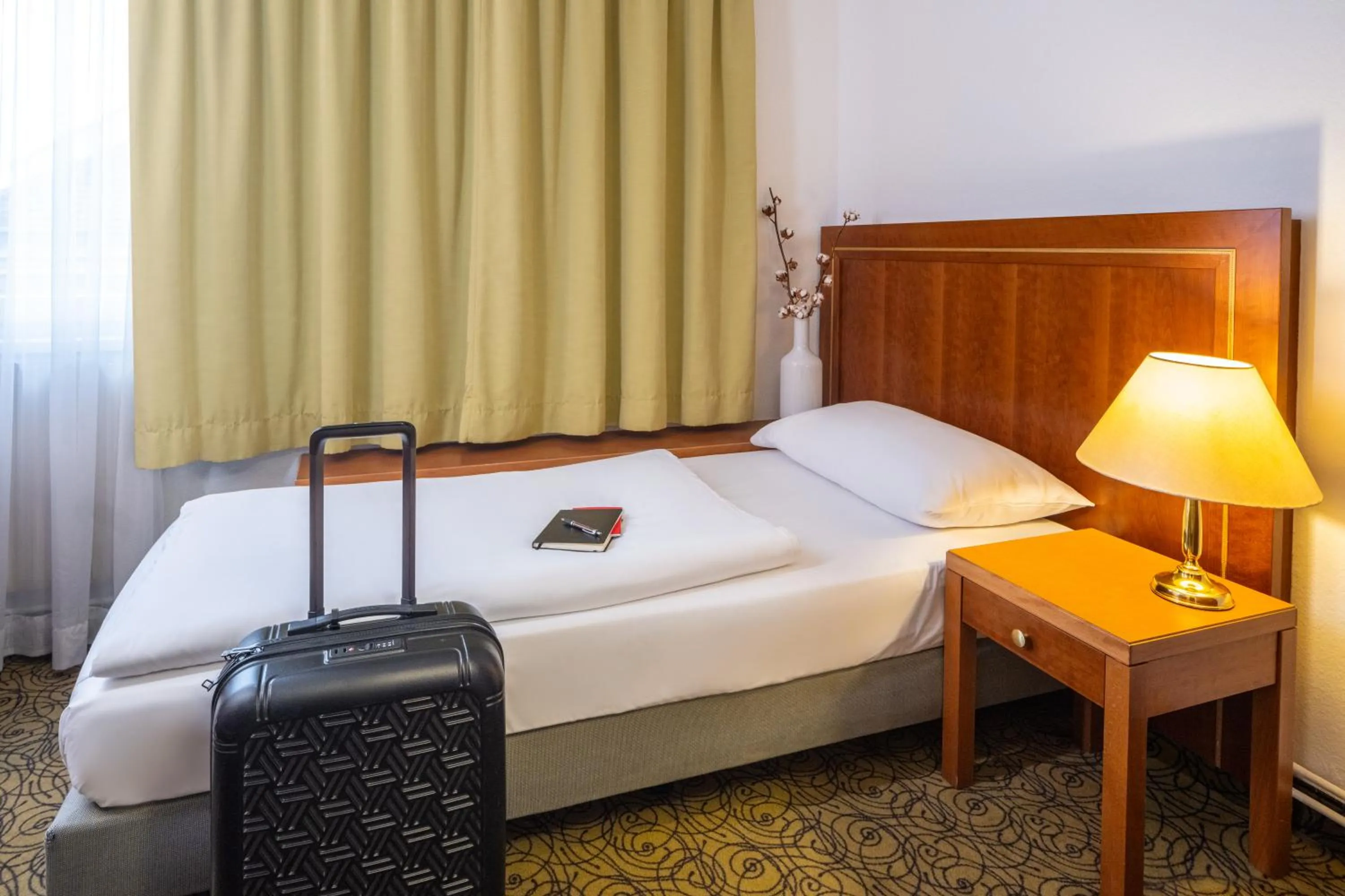 Bed in Hotel Mercure Wien Westbahnhof