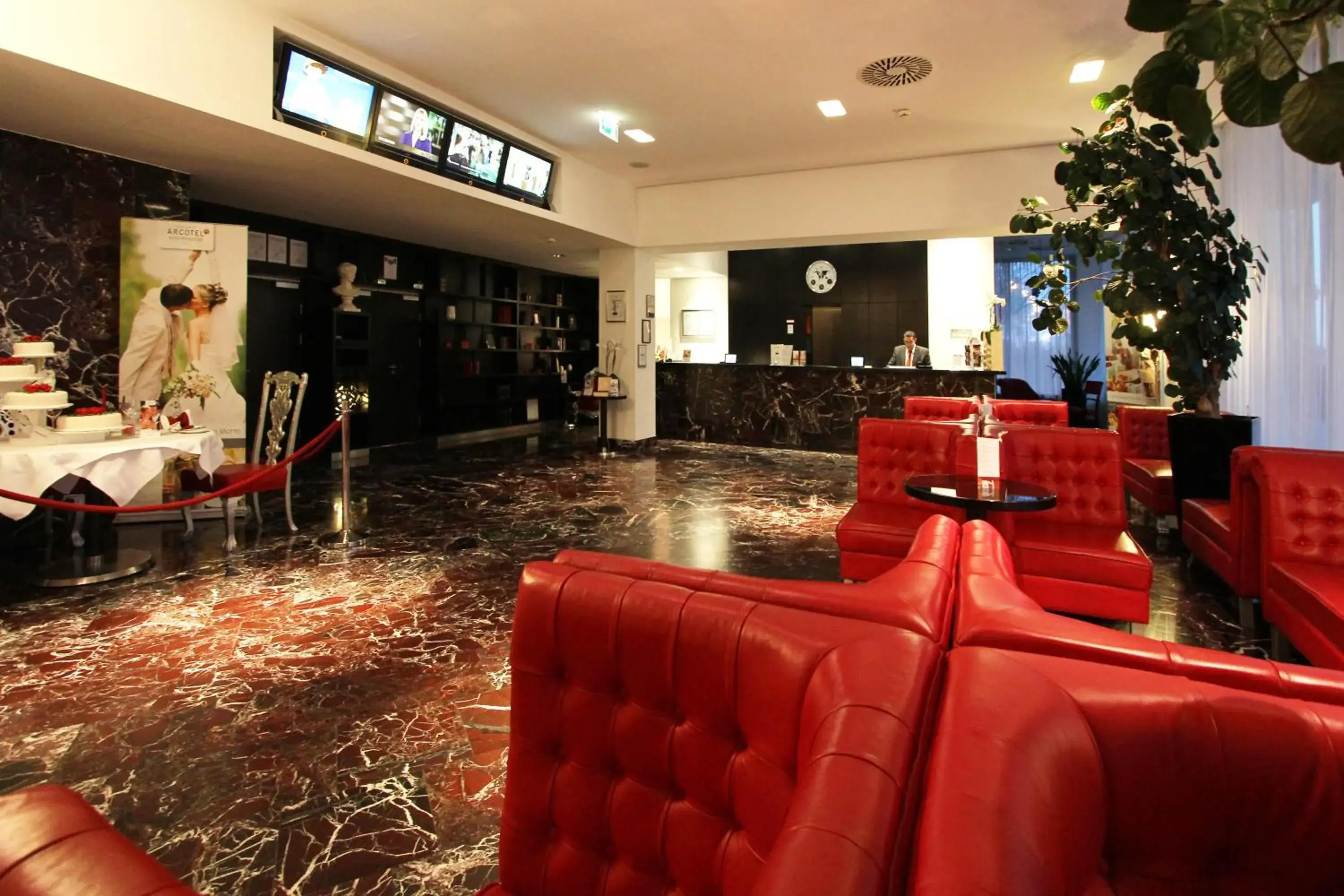 Lobby or reception in ARCOTEL Kaiserwasser Wien Lobby or reception in ARCOTEL Kaiserwasser Wien