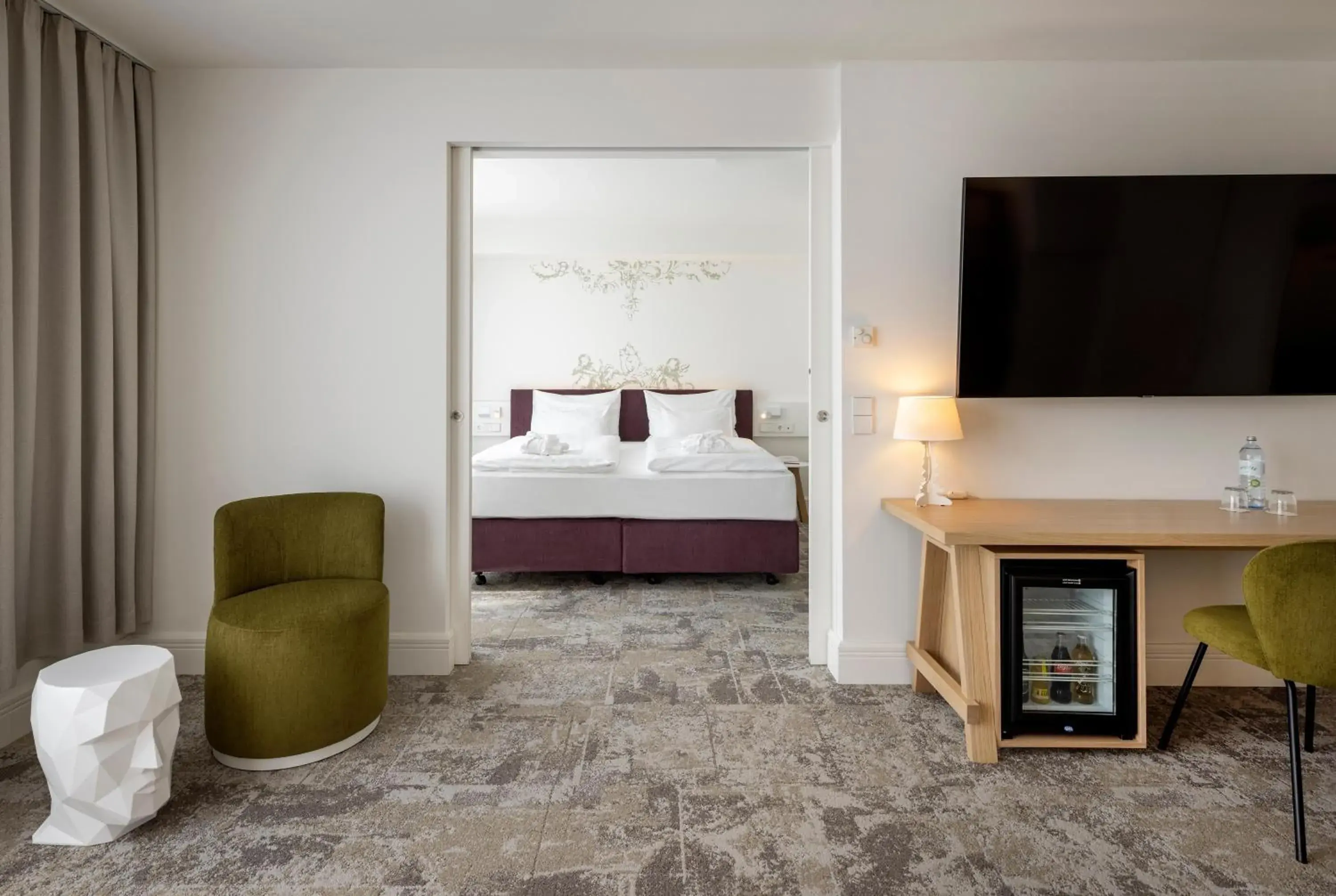 TV and multimedia, Bed in ARCOTEL Kaiserwasser Wien TV and multimedia, Bed in ARCOTEL Kaiserwasser Wien