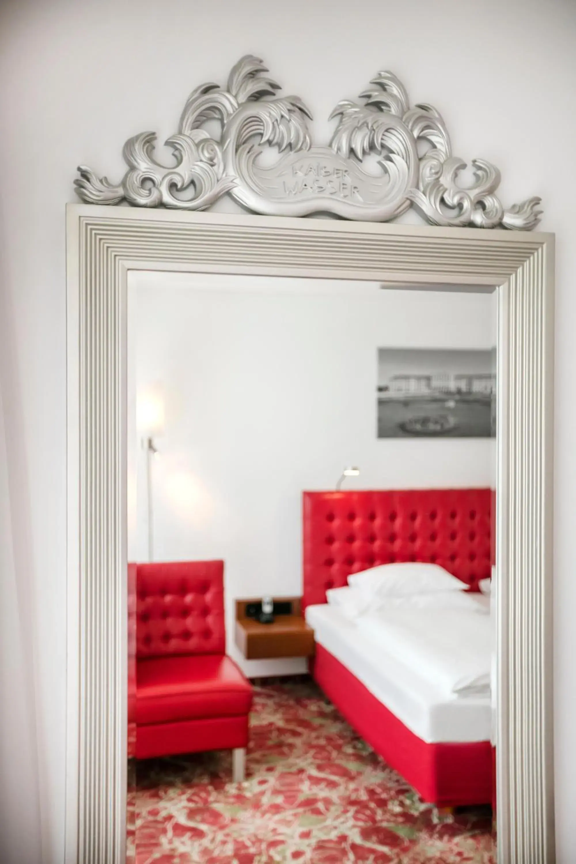 TV and multimedia, Bed in ARCOTEL Kaiserwasser Wien TV and multimedia, Bed in ARCOTEL Kaiserwasser Wien