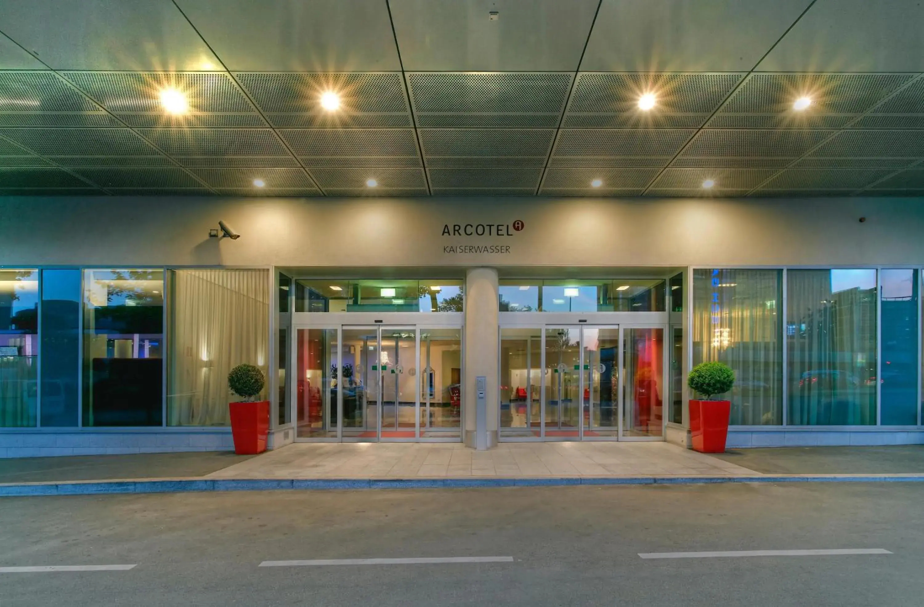 Property building in ARCOTEL Kaiserwasser Wien Property building in ARCOTEL Kaiserwasser Wien