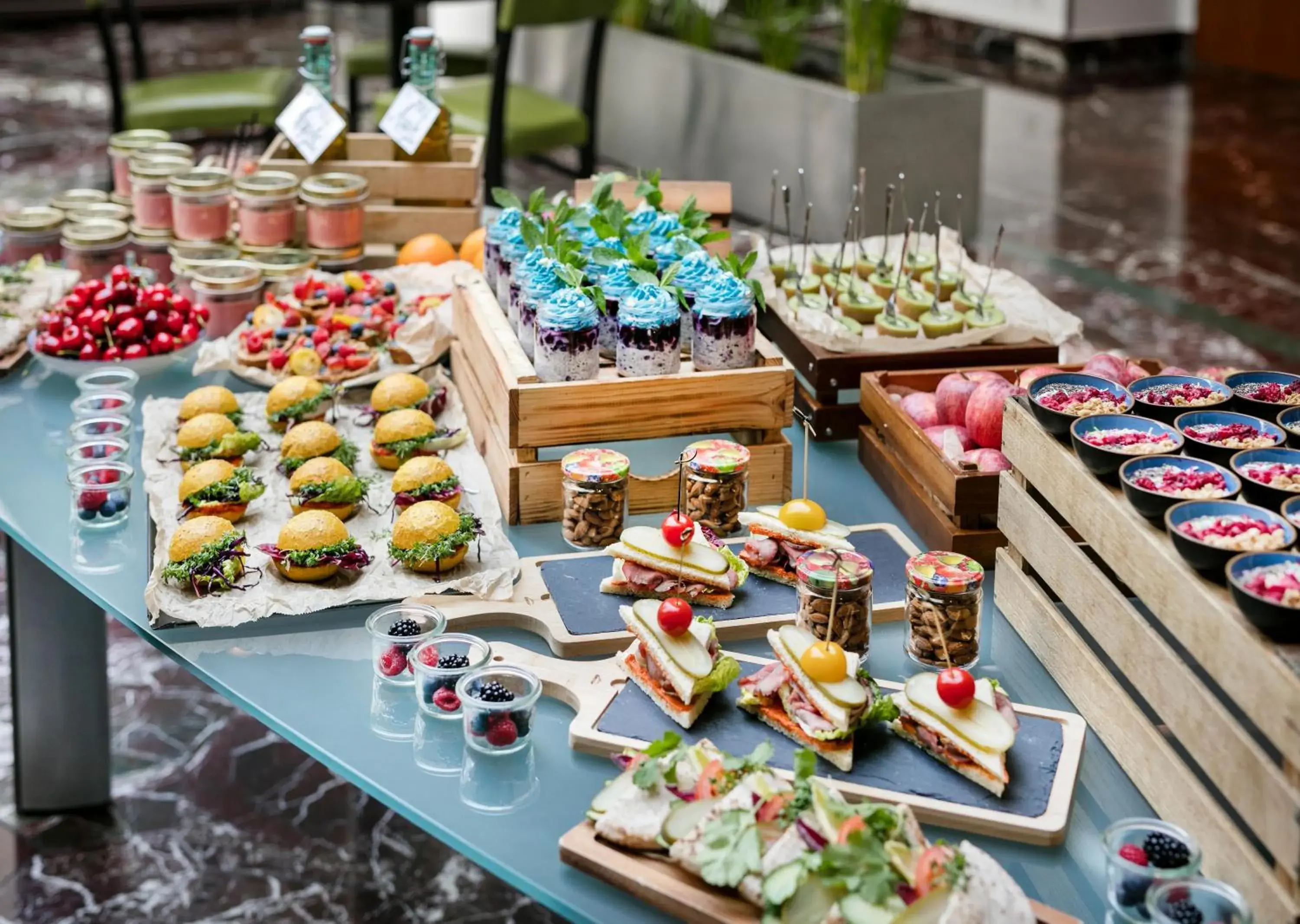 Food and drinks in ARCOTEL Kaiserwasser Wien Food and drinks in ARCOTEL Kaiserwasser Wien
