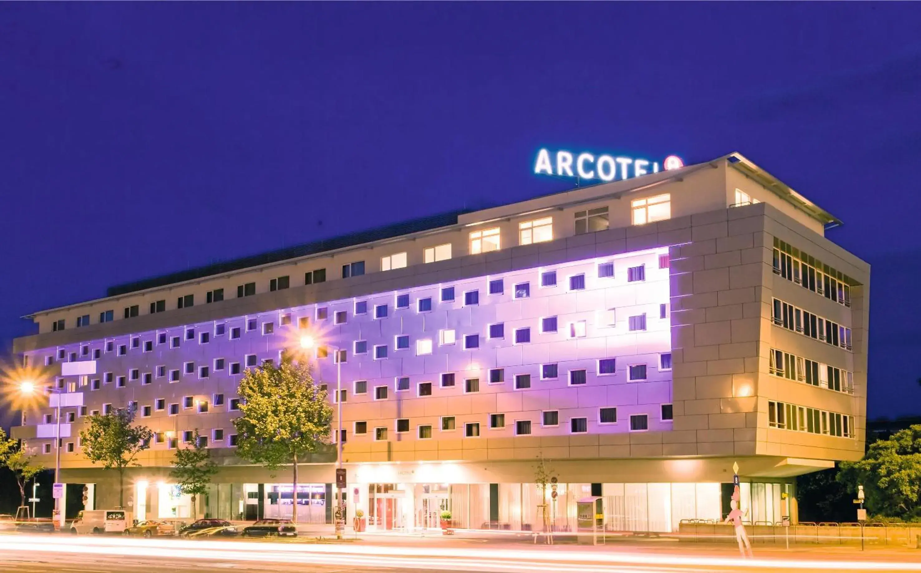 Property building in ARCOTEL Kaiserwasser Wien Property building in ARCOTEL Kaiserwasser Wien