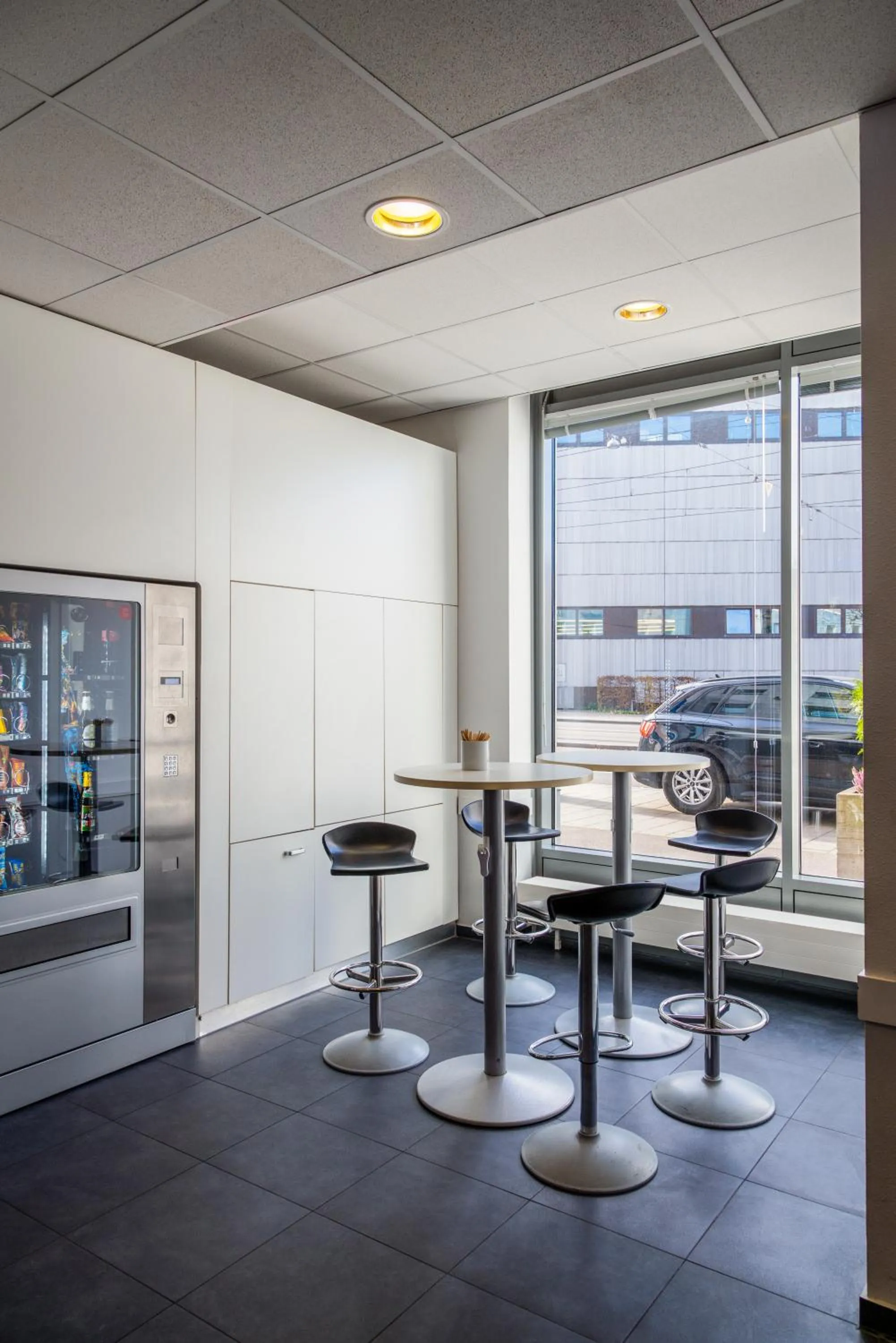 Lobby or reception in ibis budget Ulm City