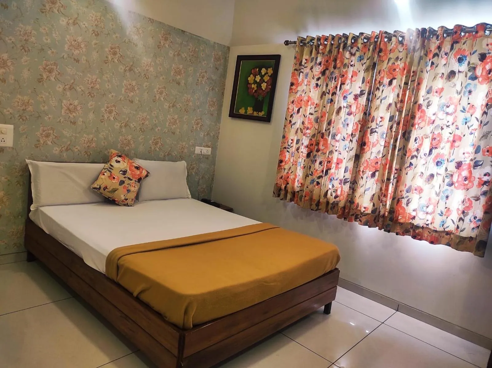 Bedroom in Hotel Prafulla Pure Veg