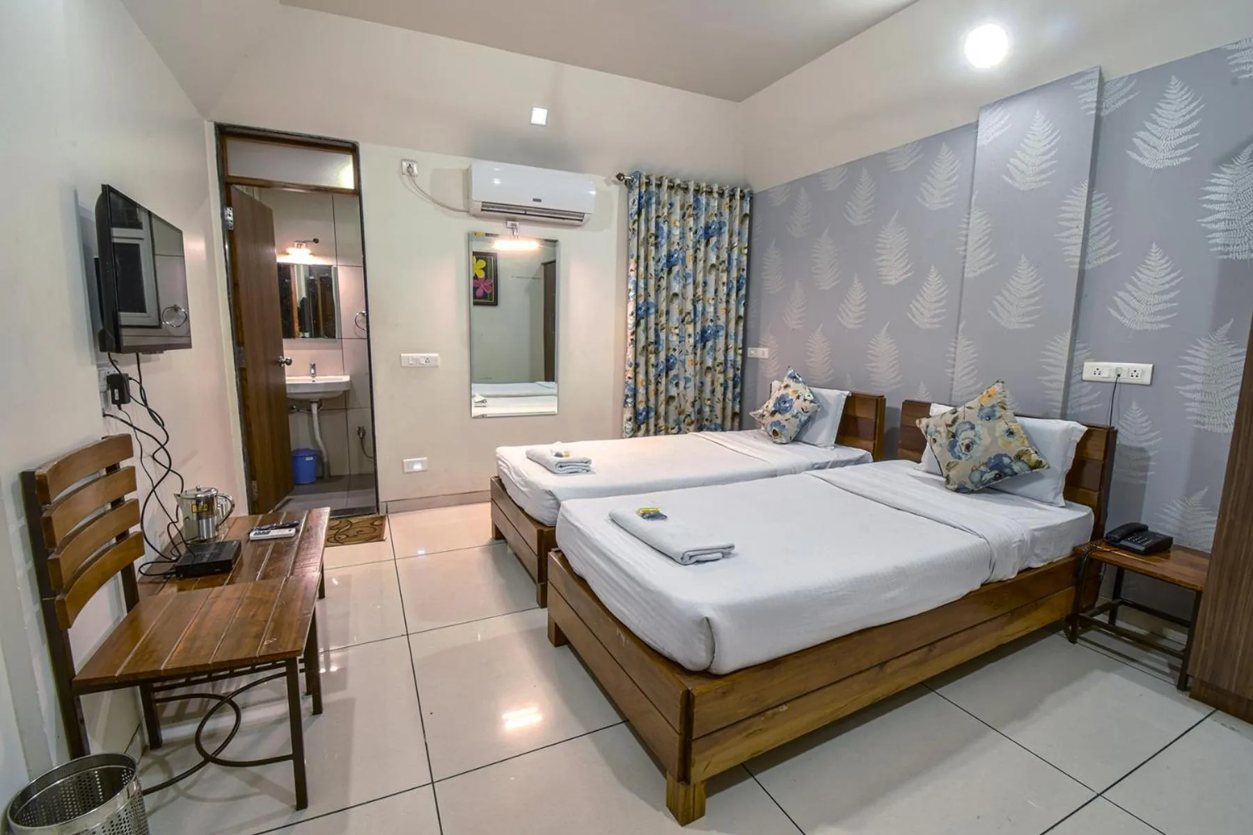 Bed in Hotel Prafulla Pure Veg