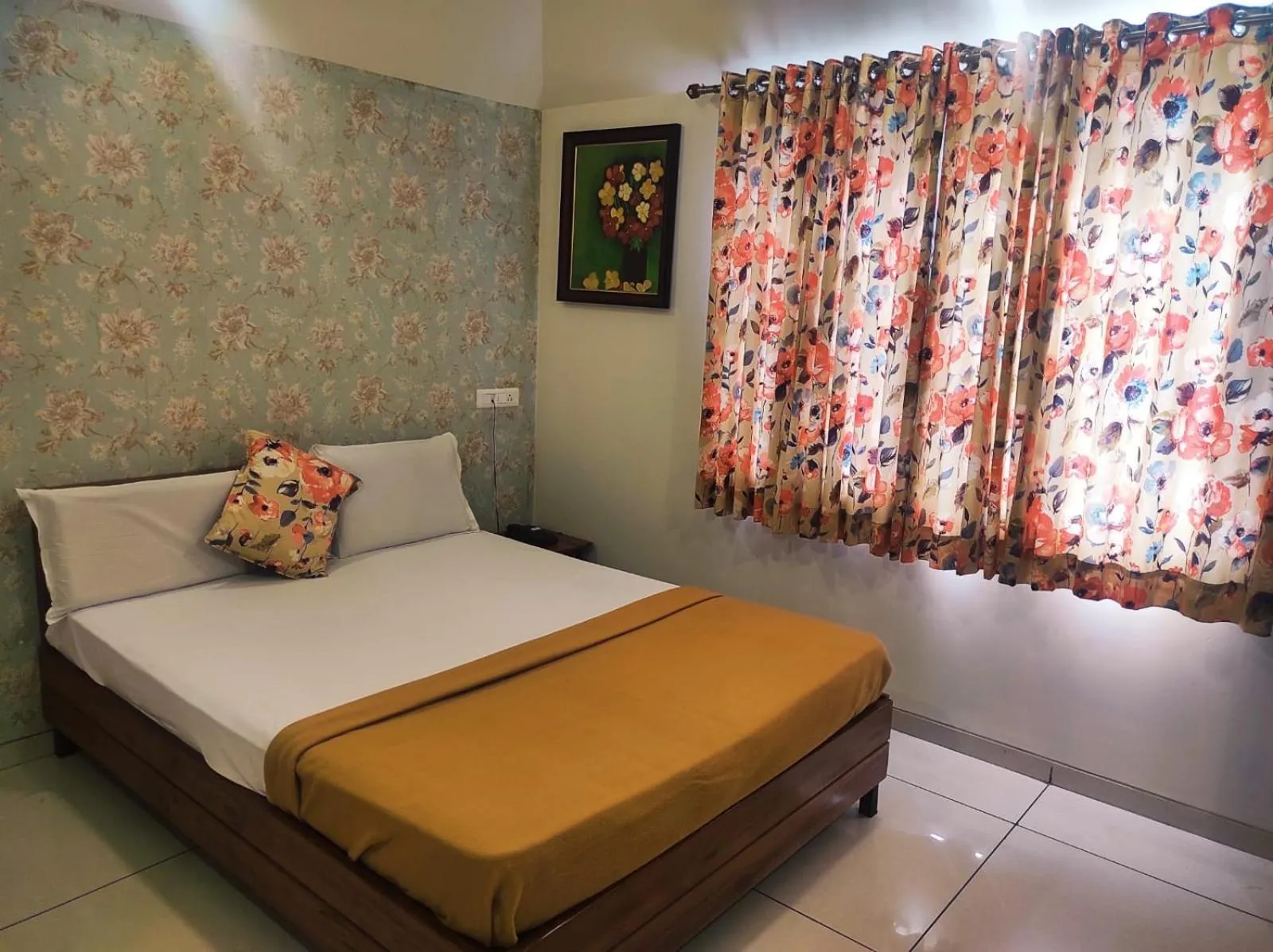 Bed in Hotel Prafulla Pure Veg