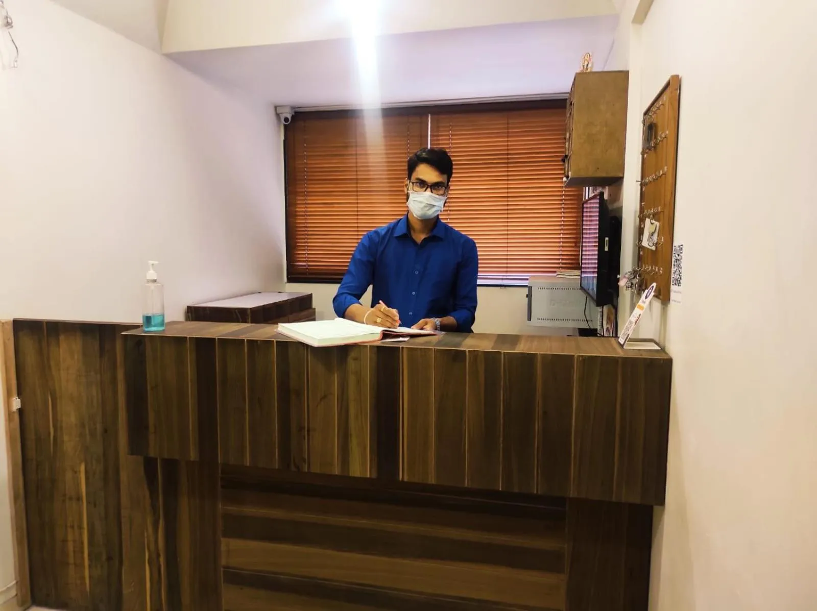 Lobby or reception in Hotel Prafulla Pure Veg