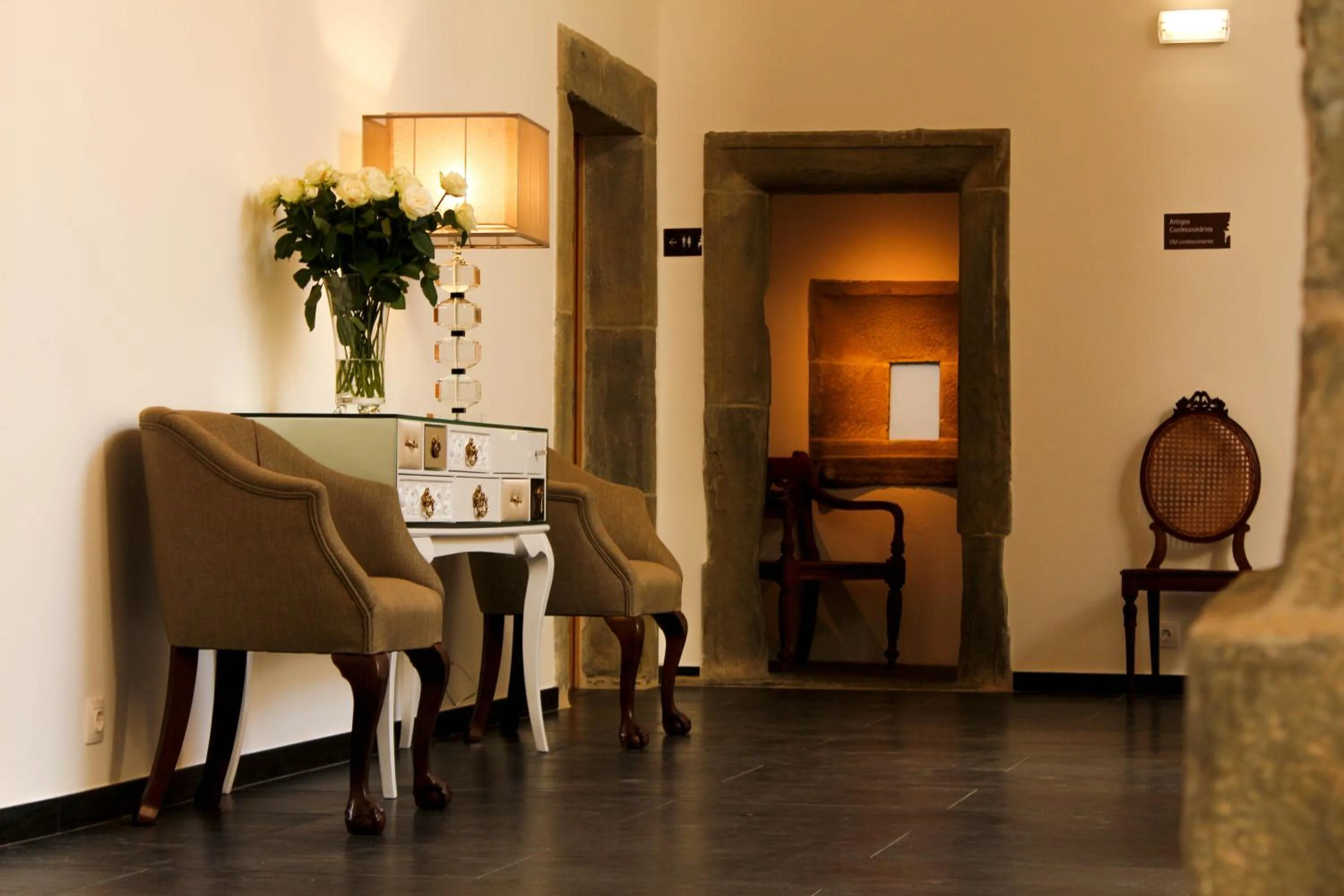 Communal lounge/ TV room in Convento Da Serta Hotel