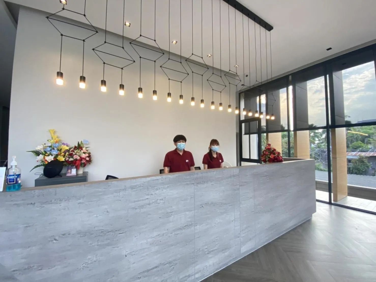 Lobby or reception in M2 Hotel Waterside