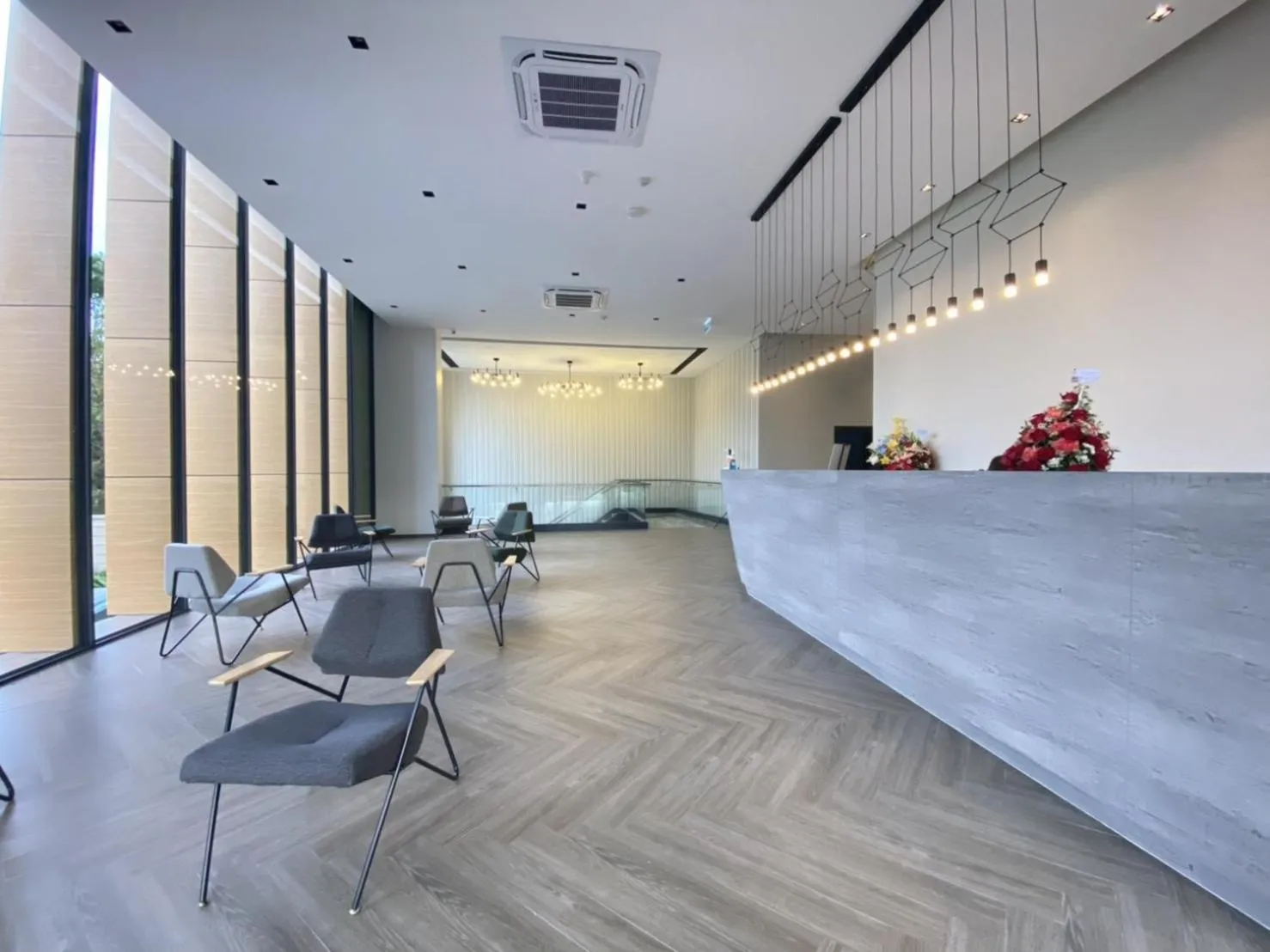 Lobby or reception in M2 Hotel Waterside