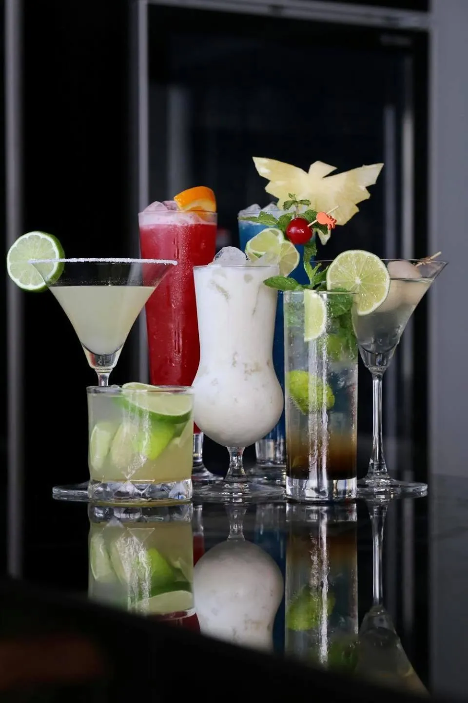 Alcoholic drinks in M2 Hotel Waterside