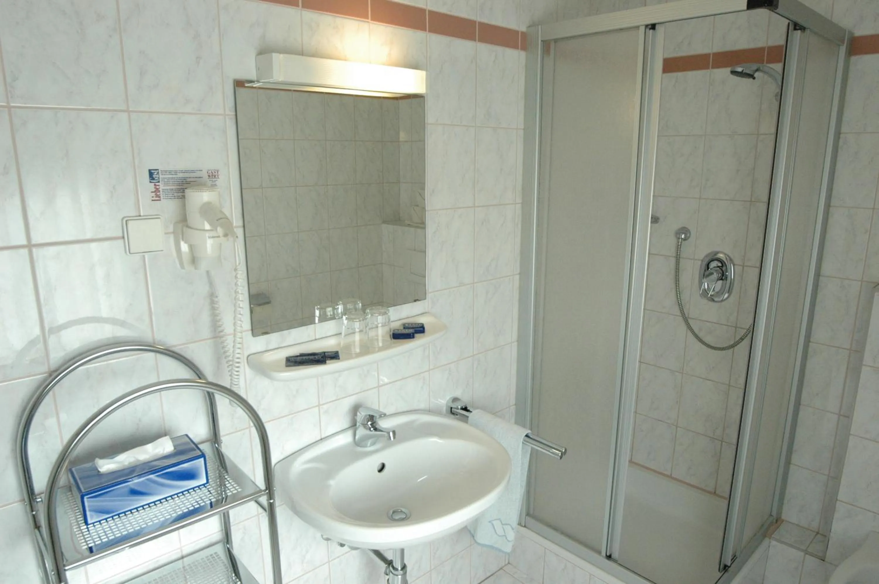 Bathroom in Pension Weber