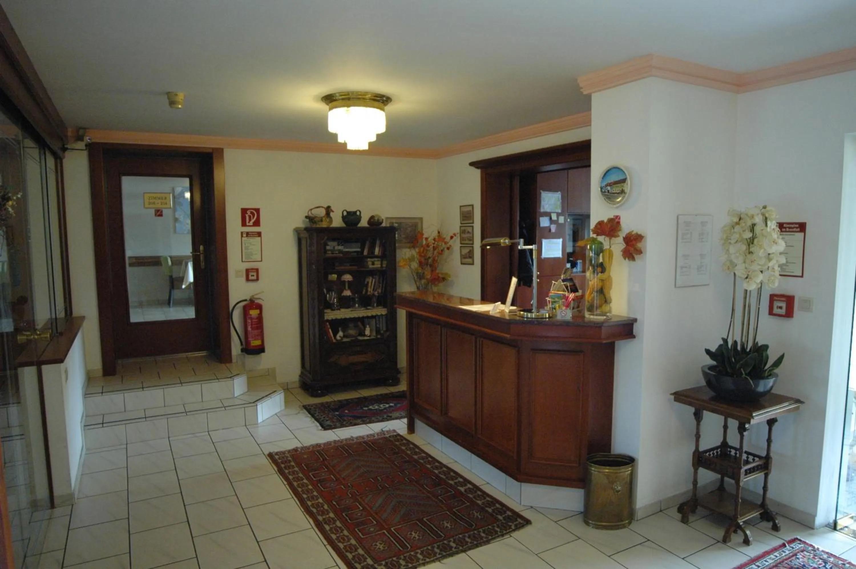 Lobby or reception in Pension Weber