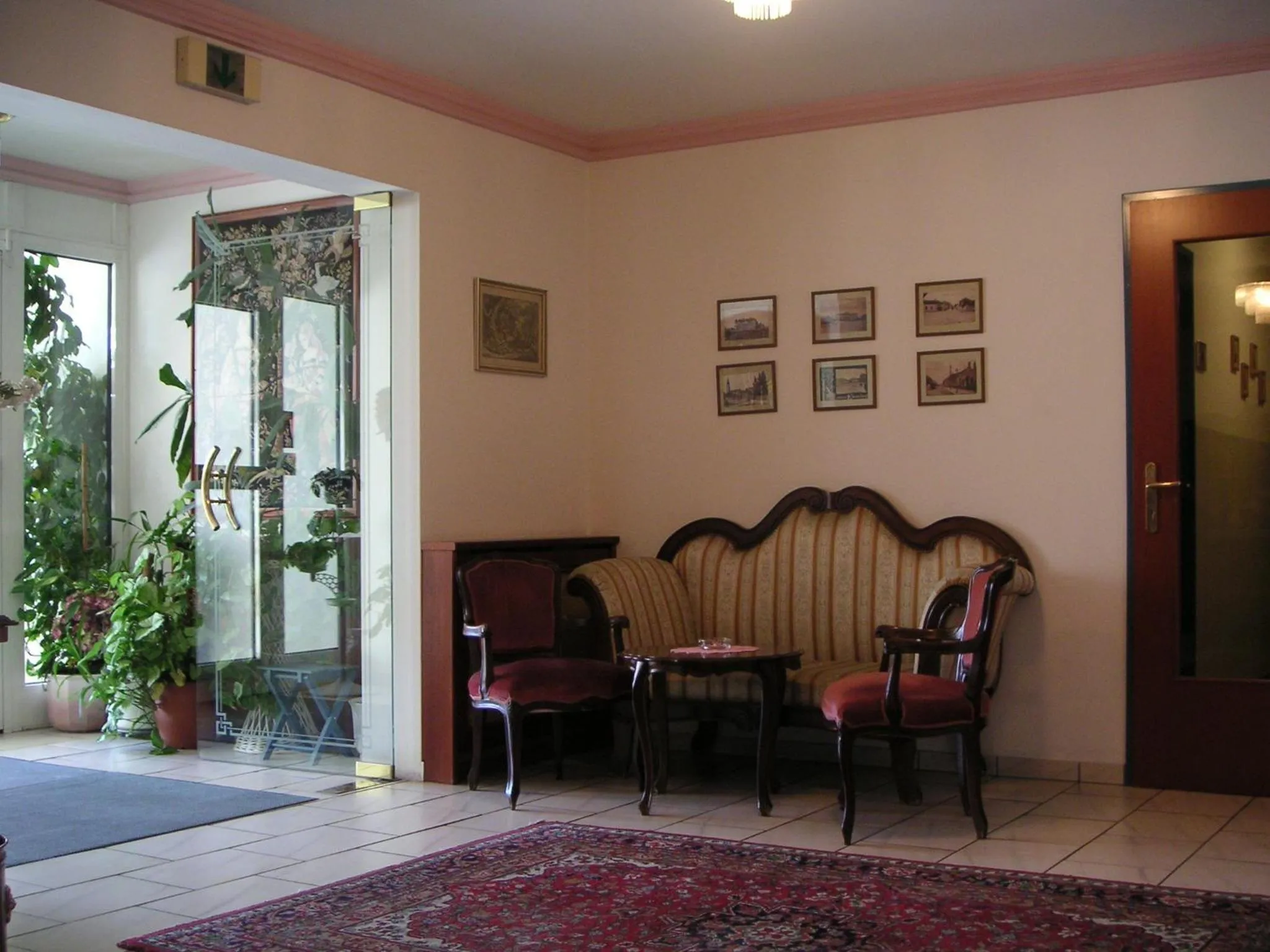 Lobby or reception in Pension Weber