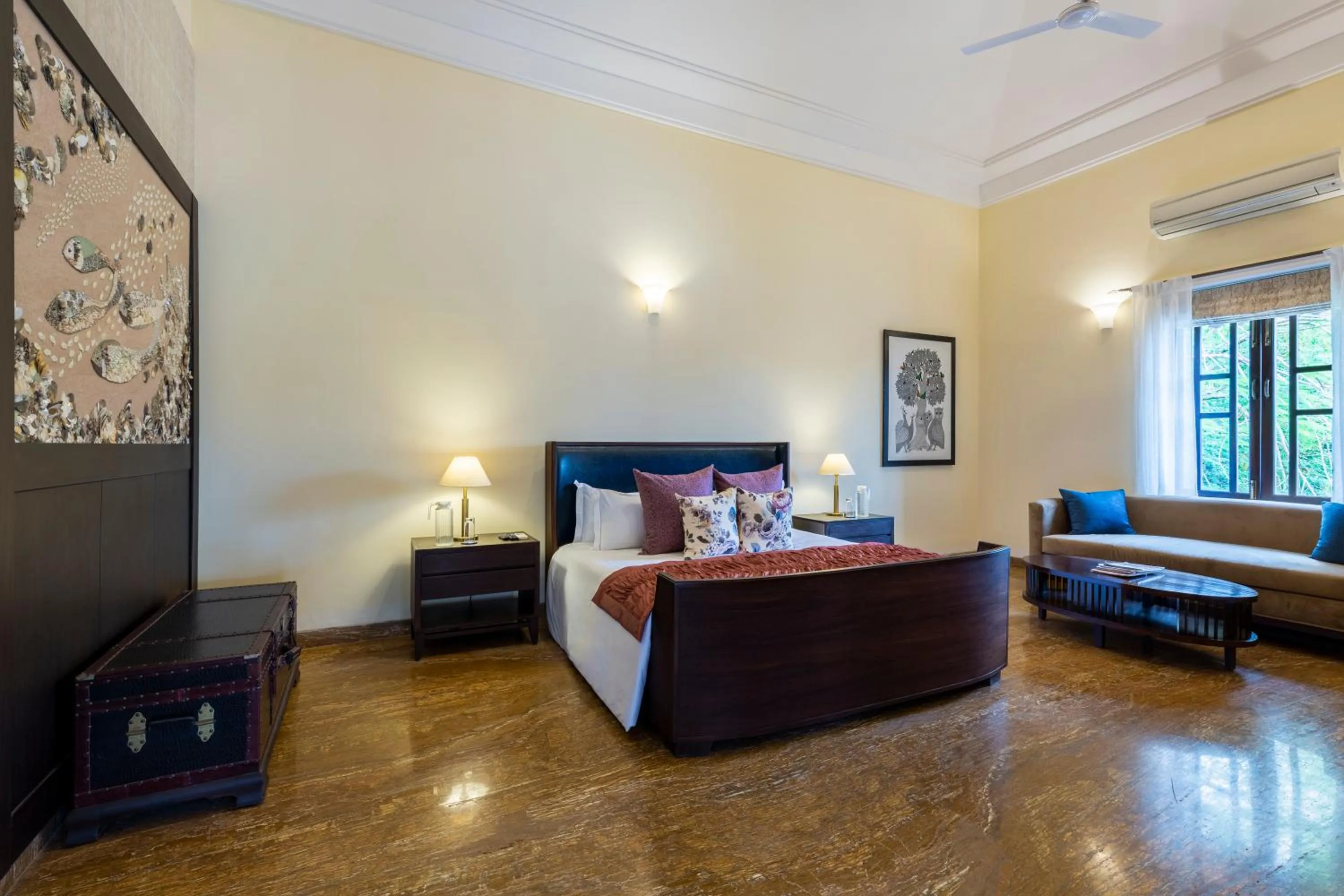 Bedroom in amã Stays & Trails Villa No 1, Goa