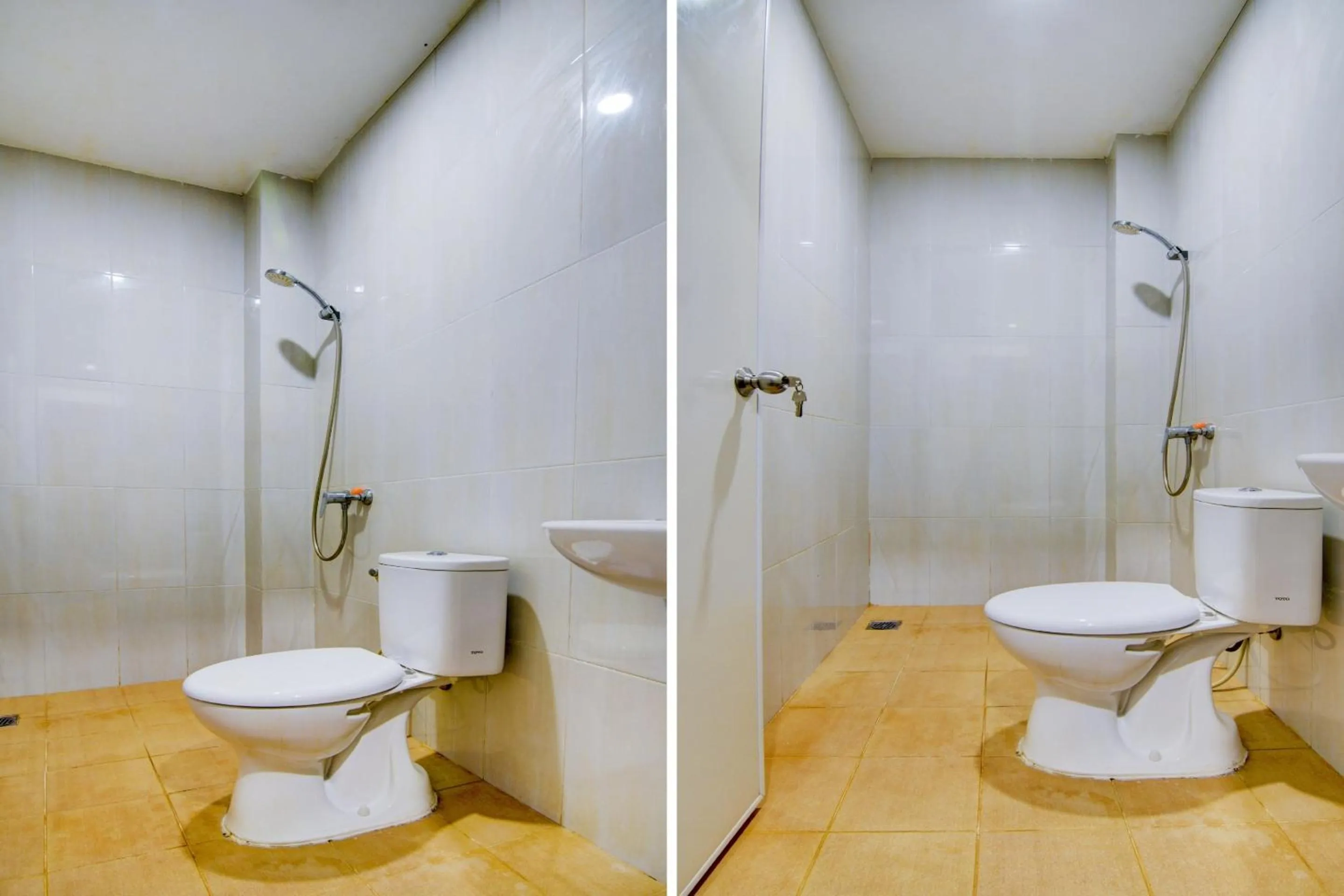 Bathroom in OYO 90233 The Shine Residence