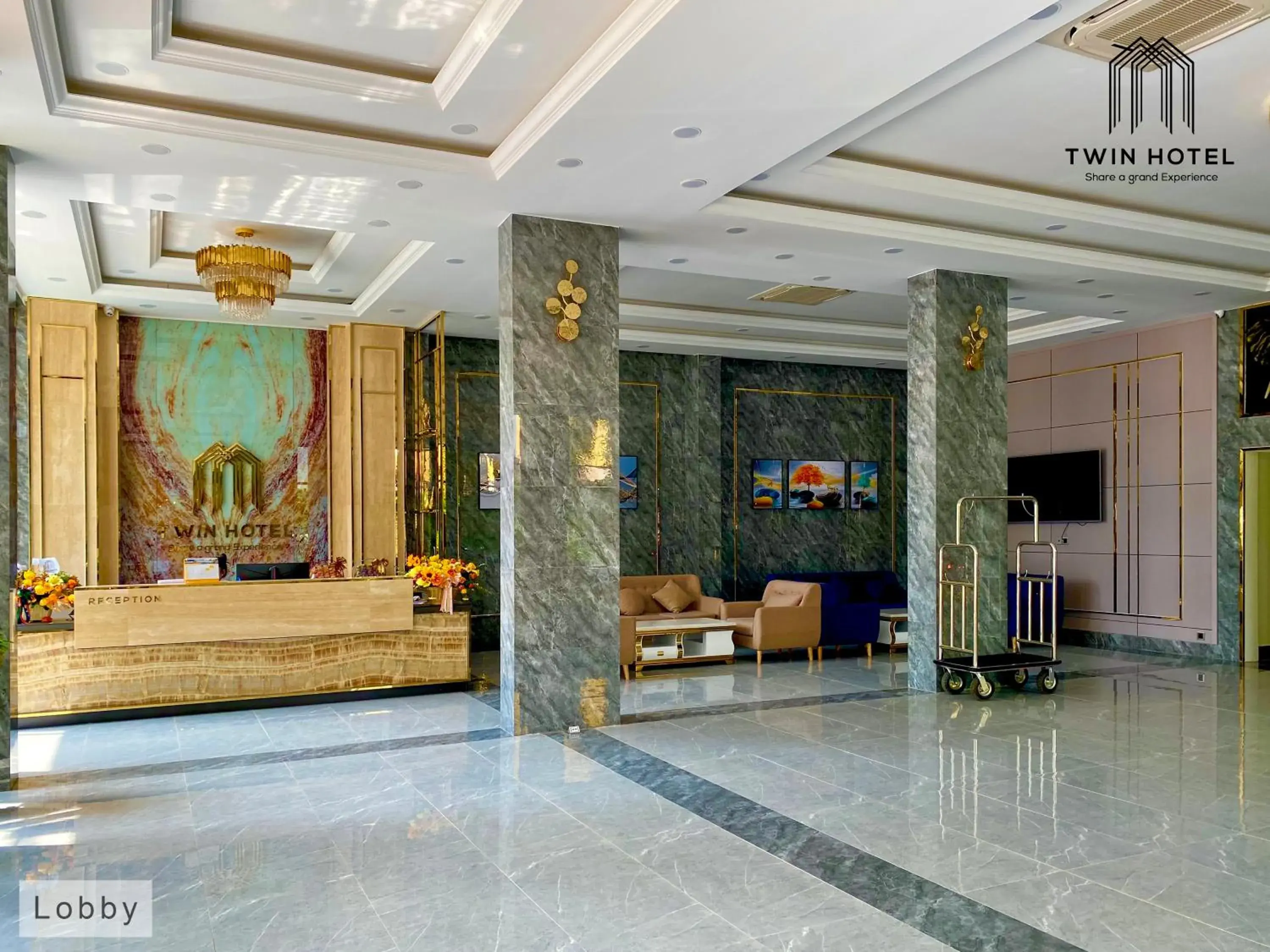 Lobby or reception in Twin Hotel Kampot Lobby or reception in Twin Hotel Kampot