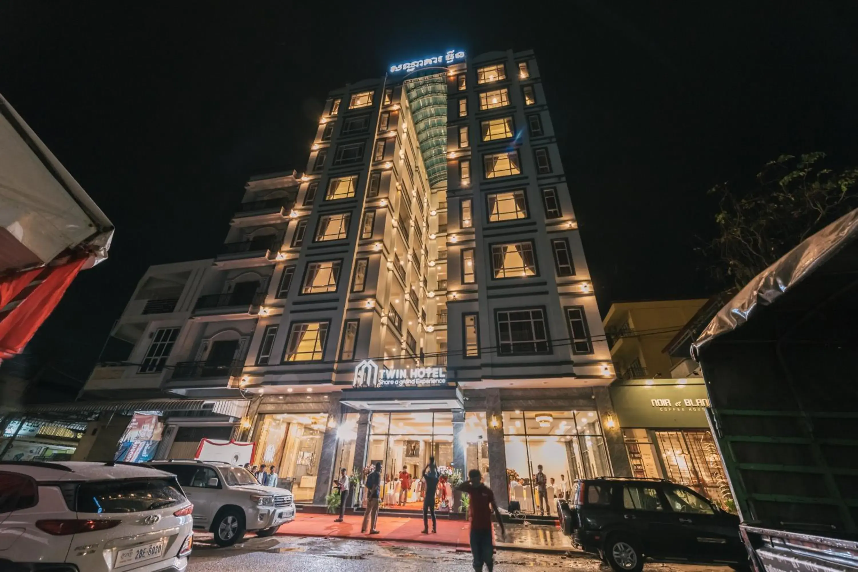Property building in Twin Hotel Kampot Property building in Twin Hotel Kampot