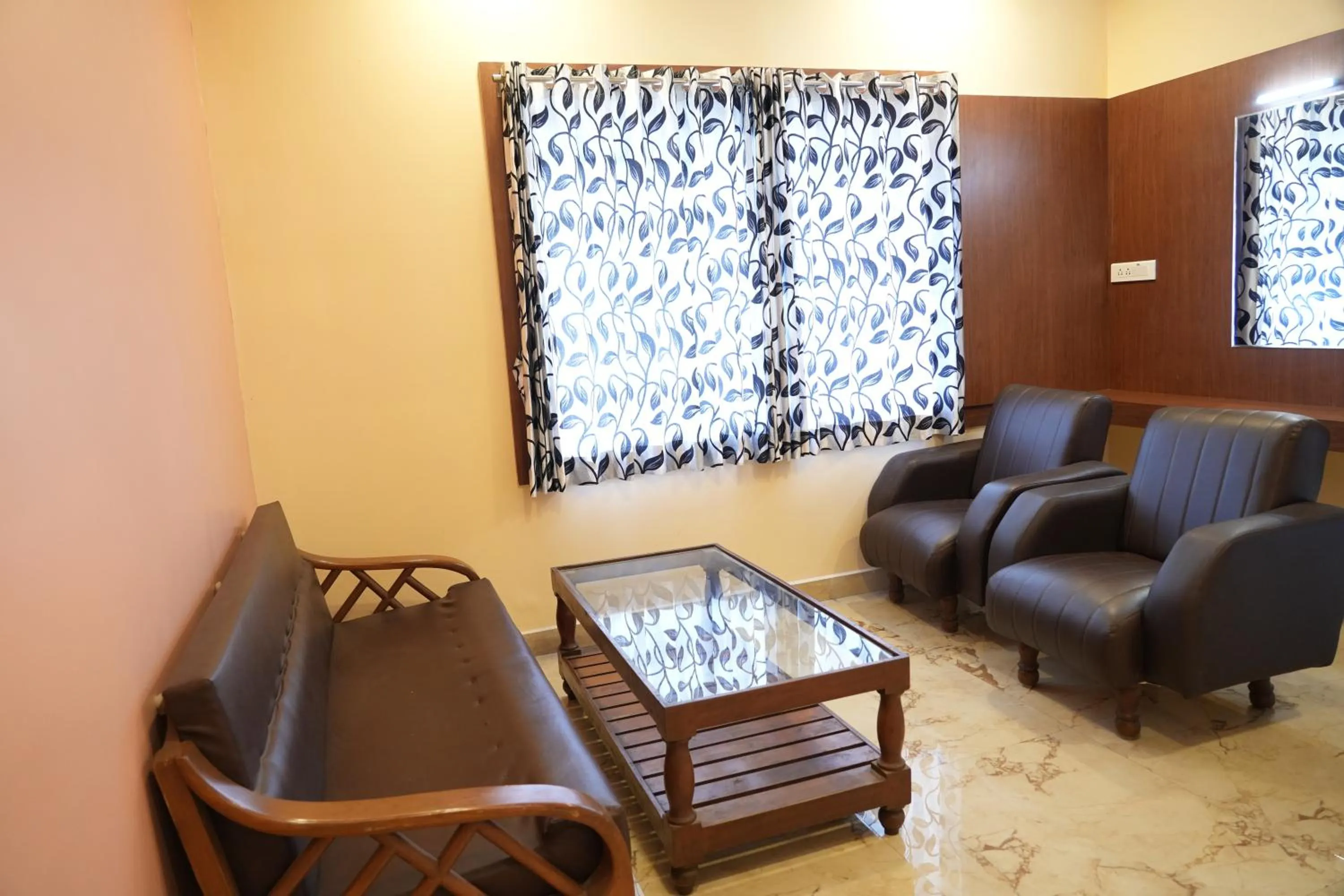 Seating area in Sri Krishnan Residency