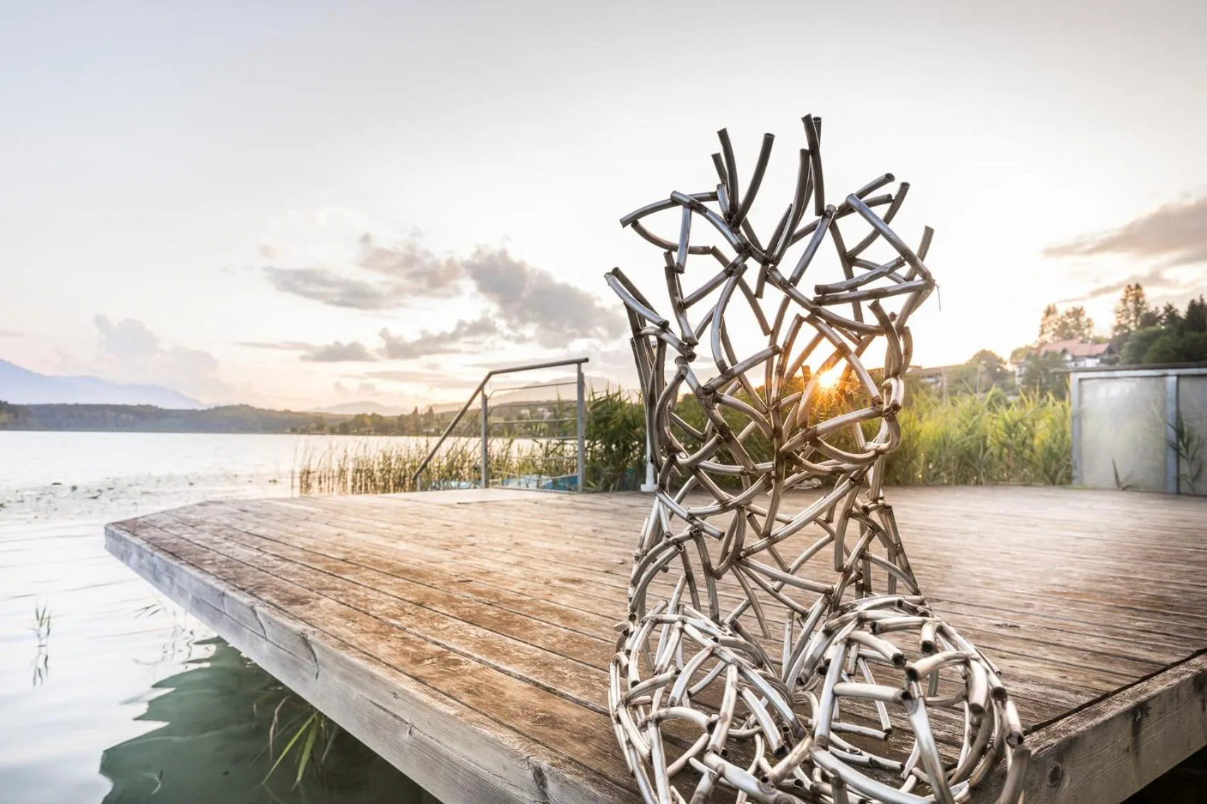 Beach in Das Moser - Hotel Garni am See (Adults Only)