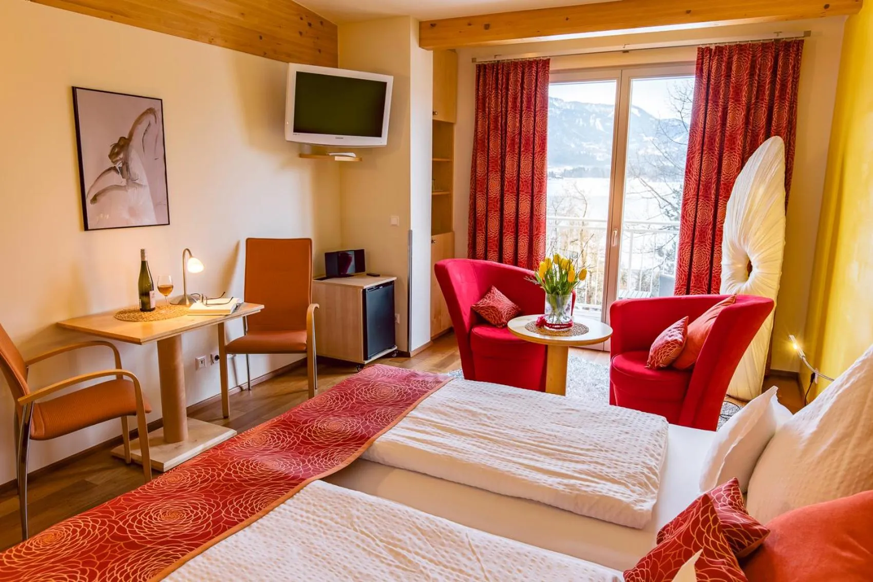 Bedroom in Das Moser - Hotel Garni am See (Adults Only)