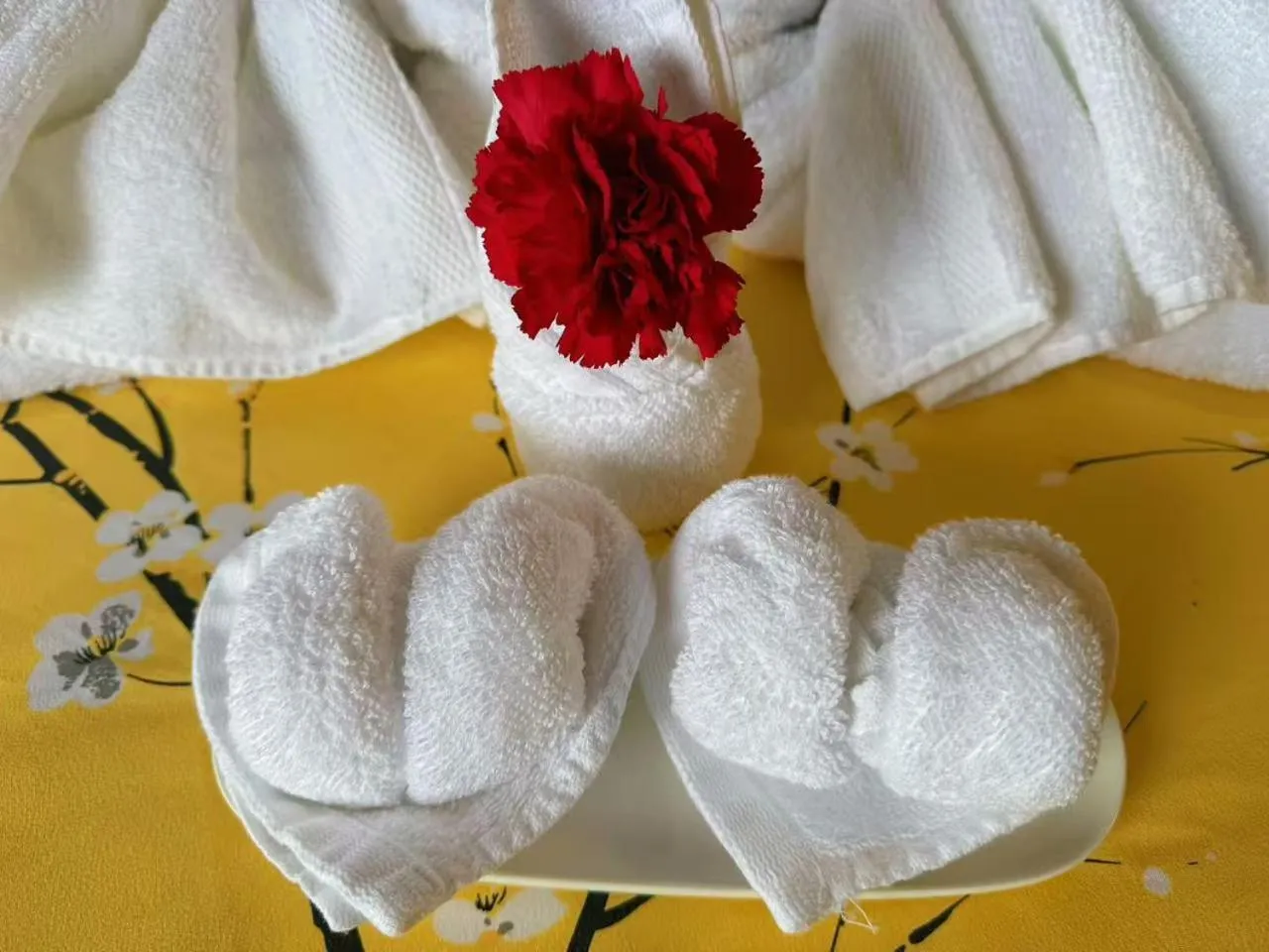 towels in Bear's Claw Lodge