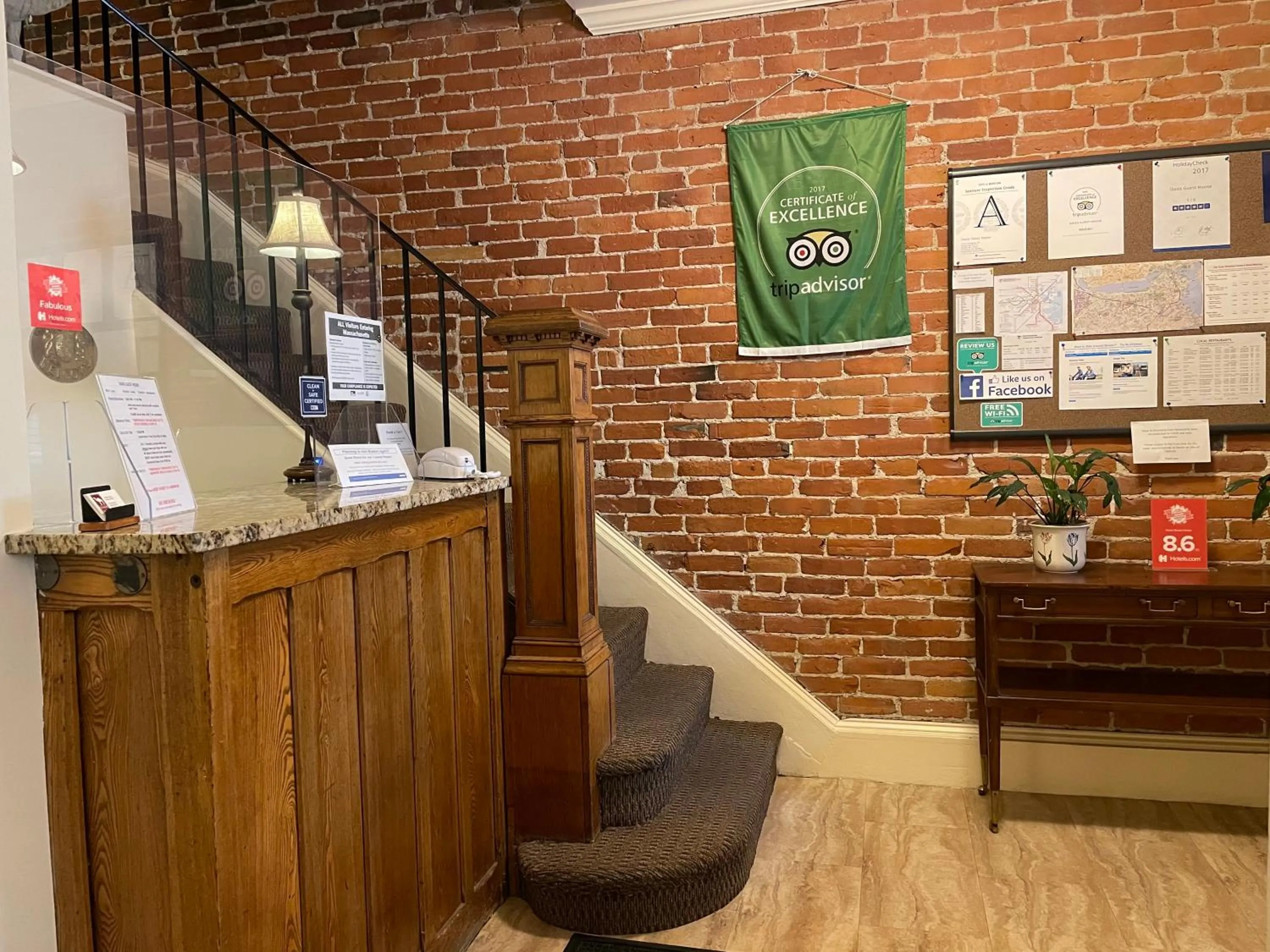 Lobby or reception in Oasis Guest House