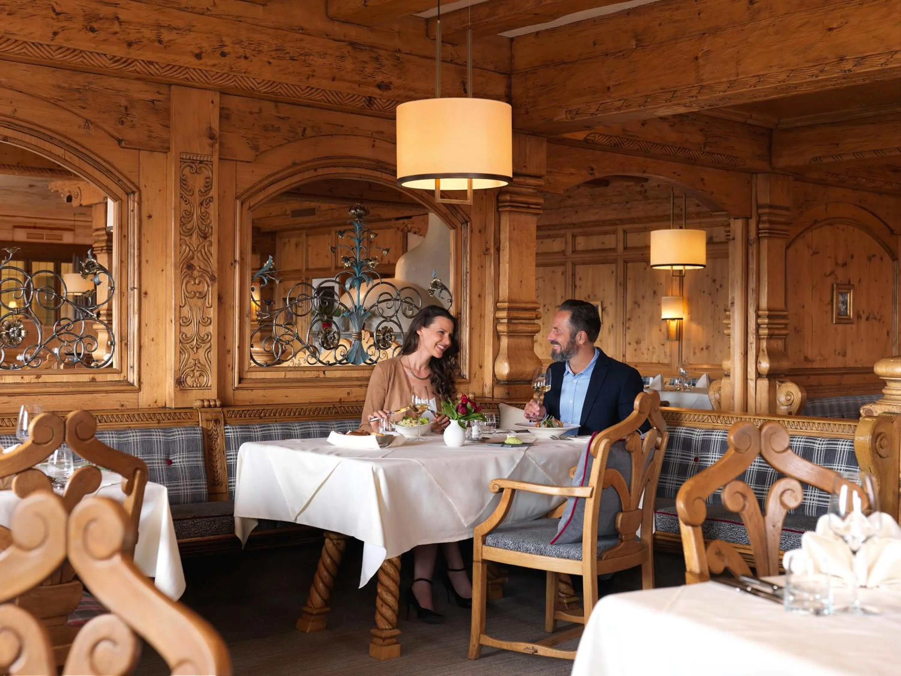 Restaurant/places to eat in Interalpen-Hotel Tyrol