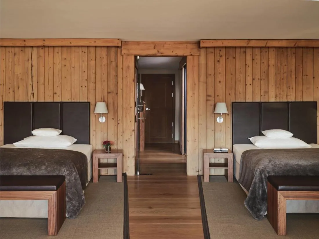 Bed in Interalpen-Hotel Tyrol