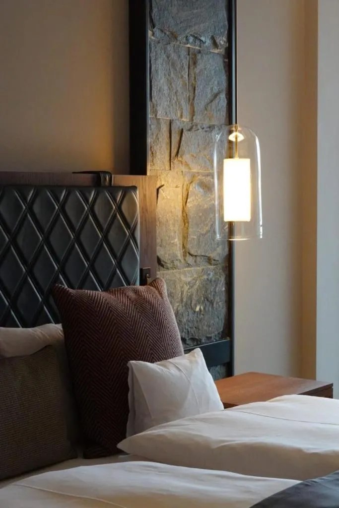 Bed in Interalpen-Hotel Tyrol