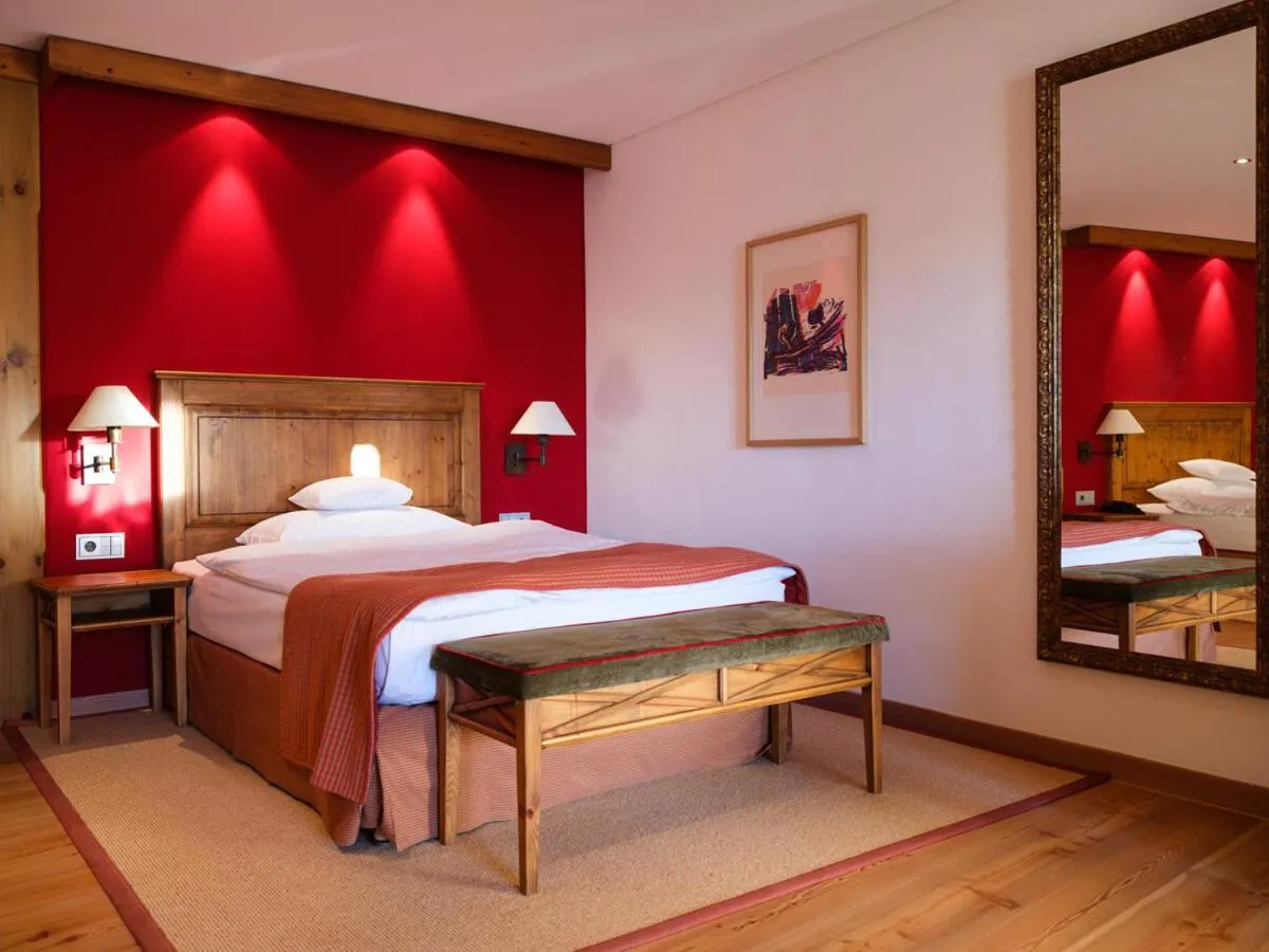 Bed in Interalpen-Hotel Tyrol