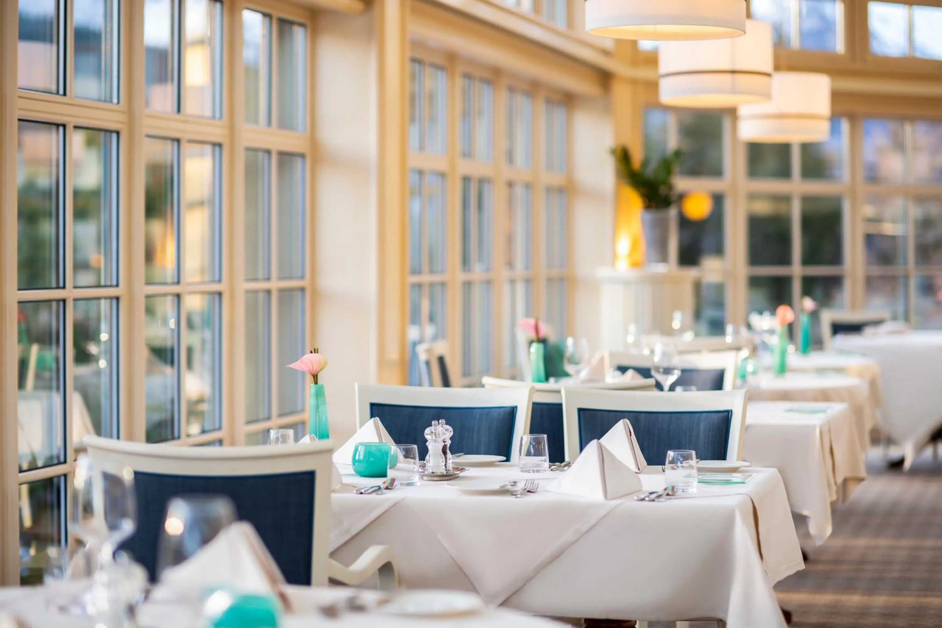 Restaurant/places to eat in Interalpen-Hotel Tyrol