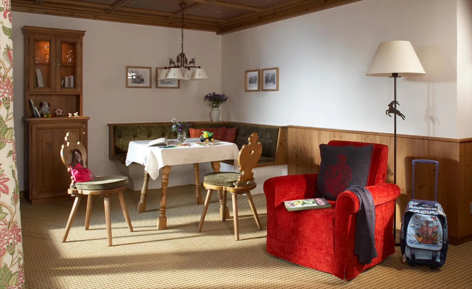 Living room in Interalpen-Hotel Tyrol