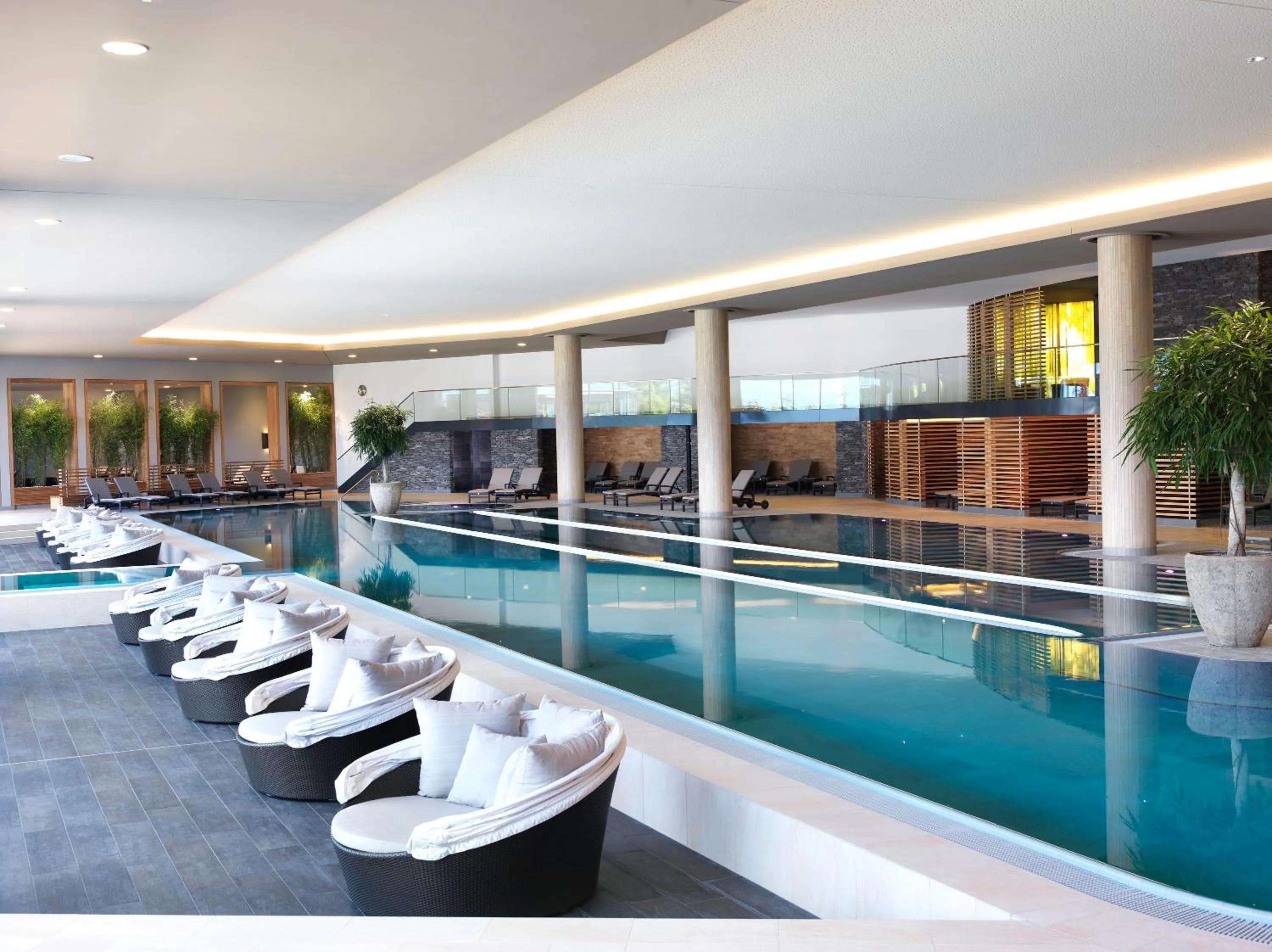 Swimming pool in Interalpen-Hotel Tyrol