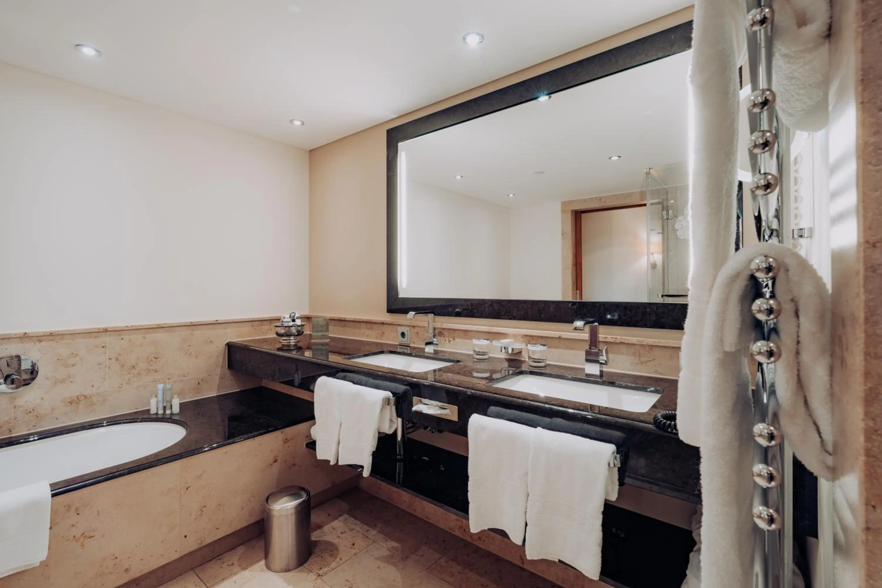 Bathroom in Interalpen-Hotel Tyrol